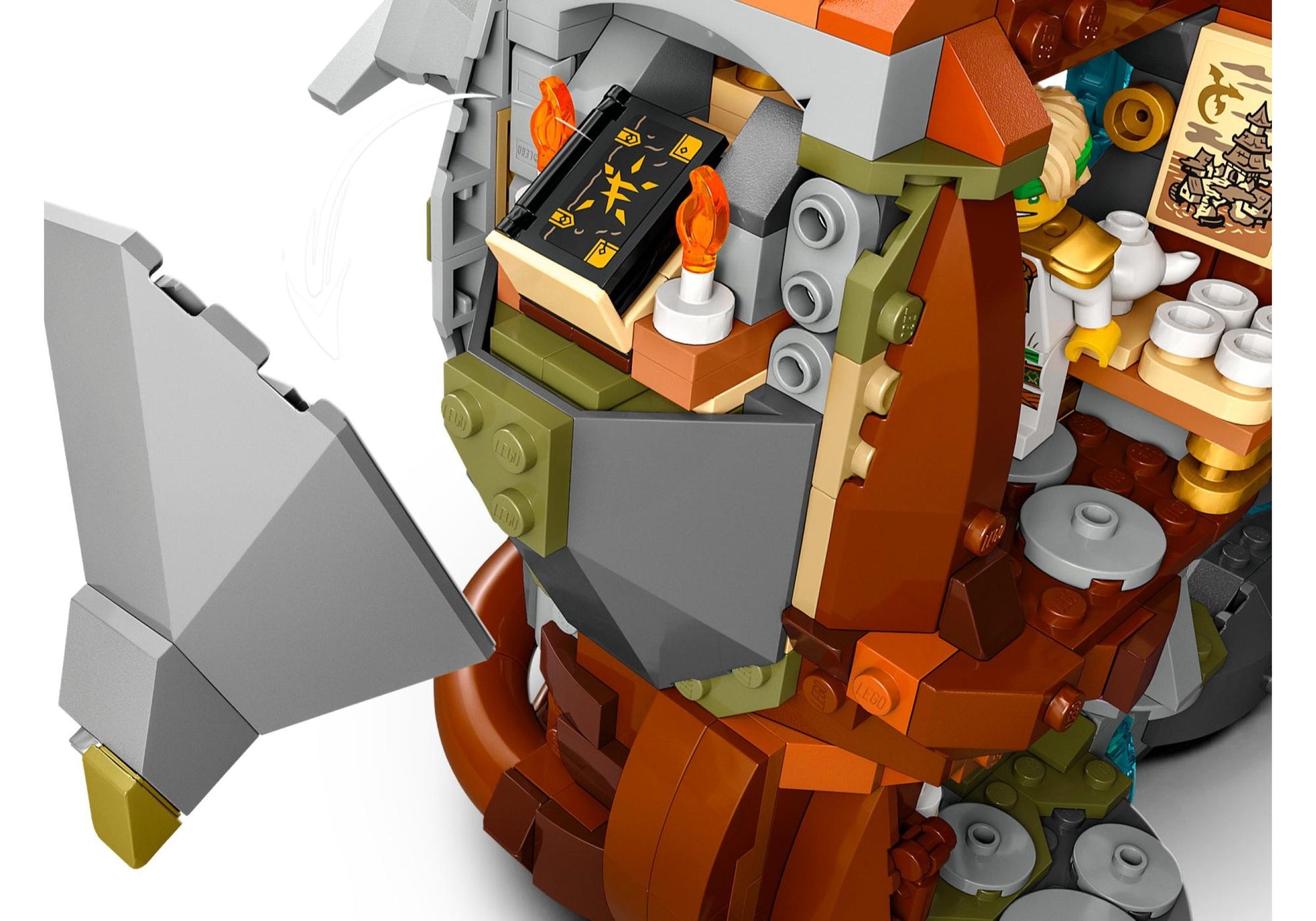 Lego 71819 Ninjago: Drachenstein-Tempel - plegobil