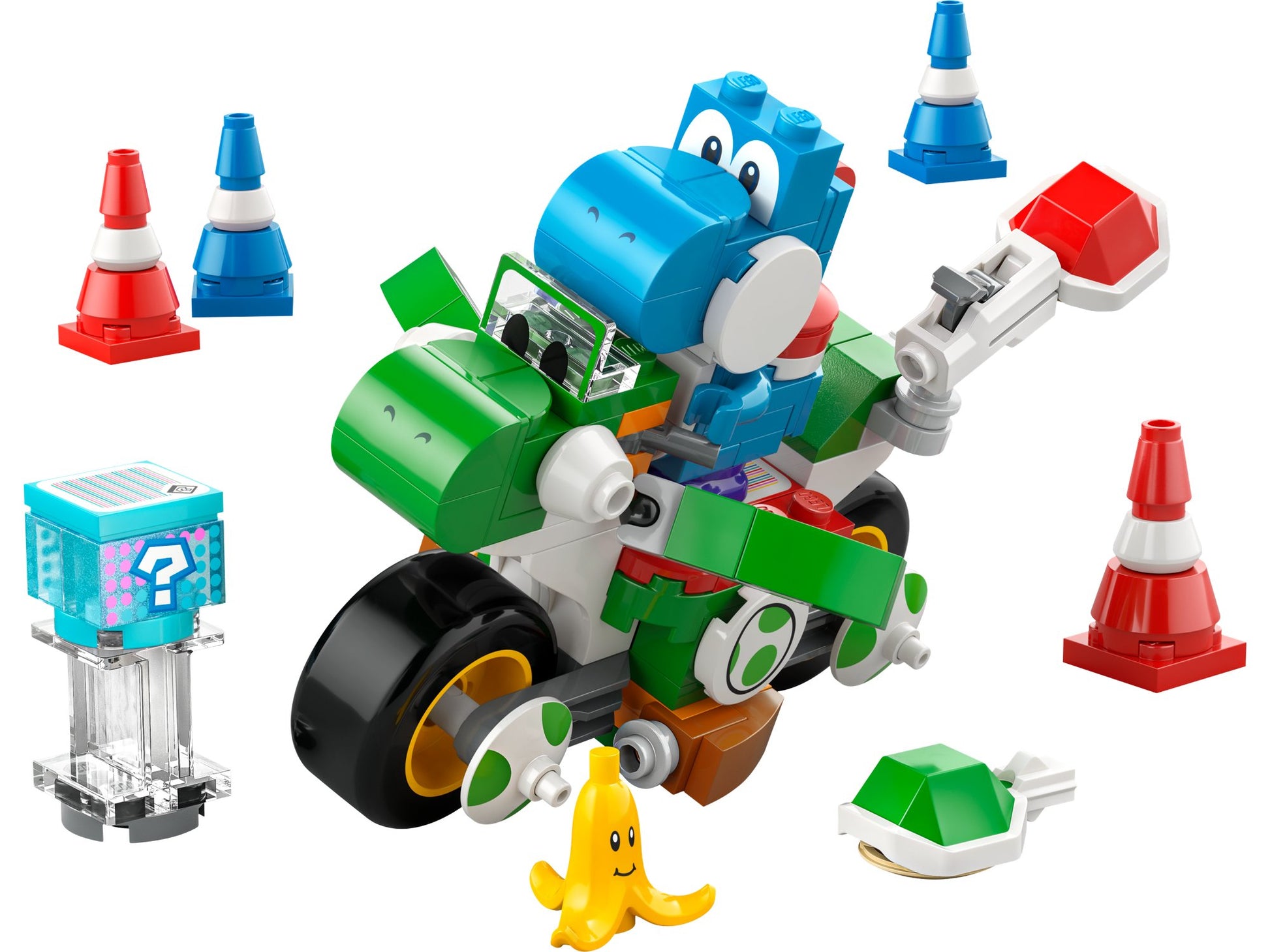 Lego 72031 Super Mario: Mario Kart Yoshi–Bike - plegobil