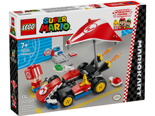 Lego 72032 Super Mario: Mario Kart Standard–Kart - plegobil