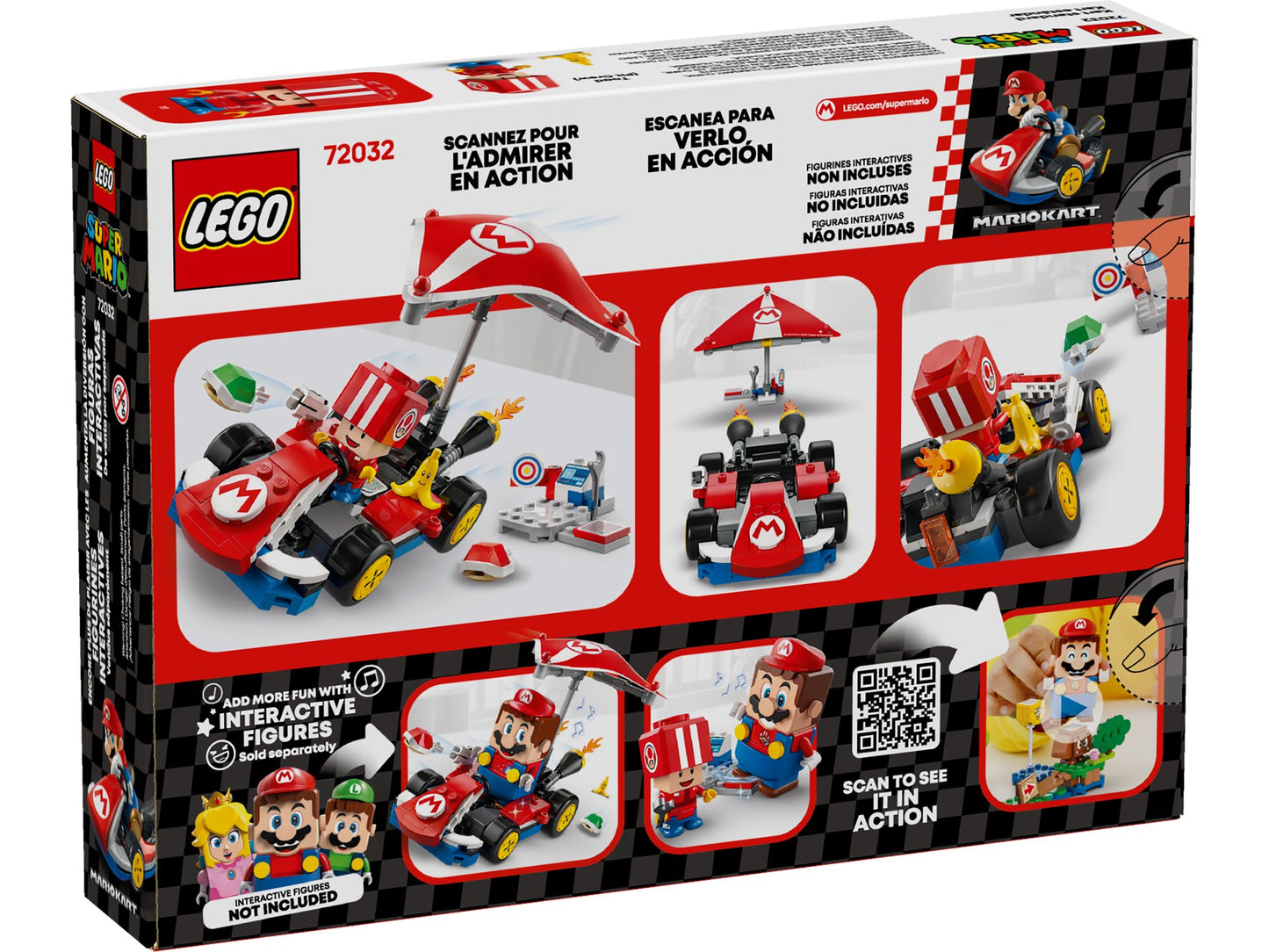 Lego 72032 Super Mario: Mario Kart Standard–Kart - plegobil