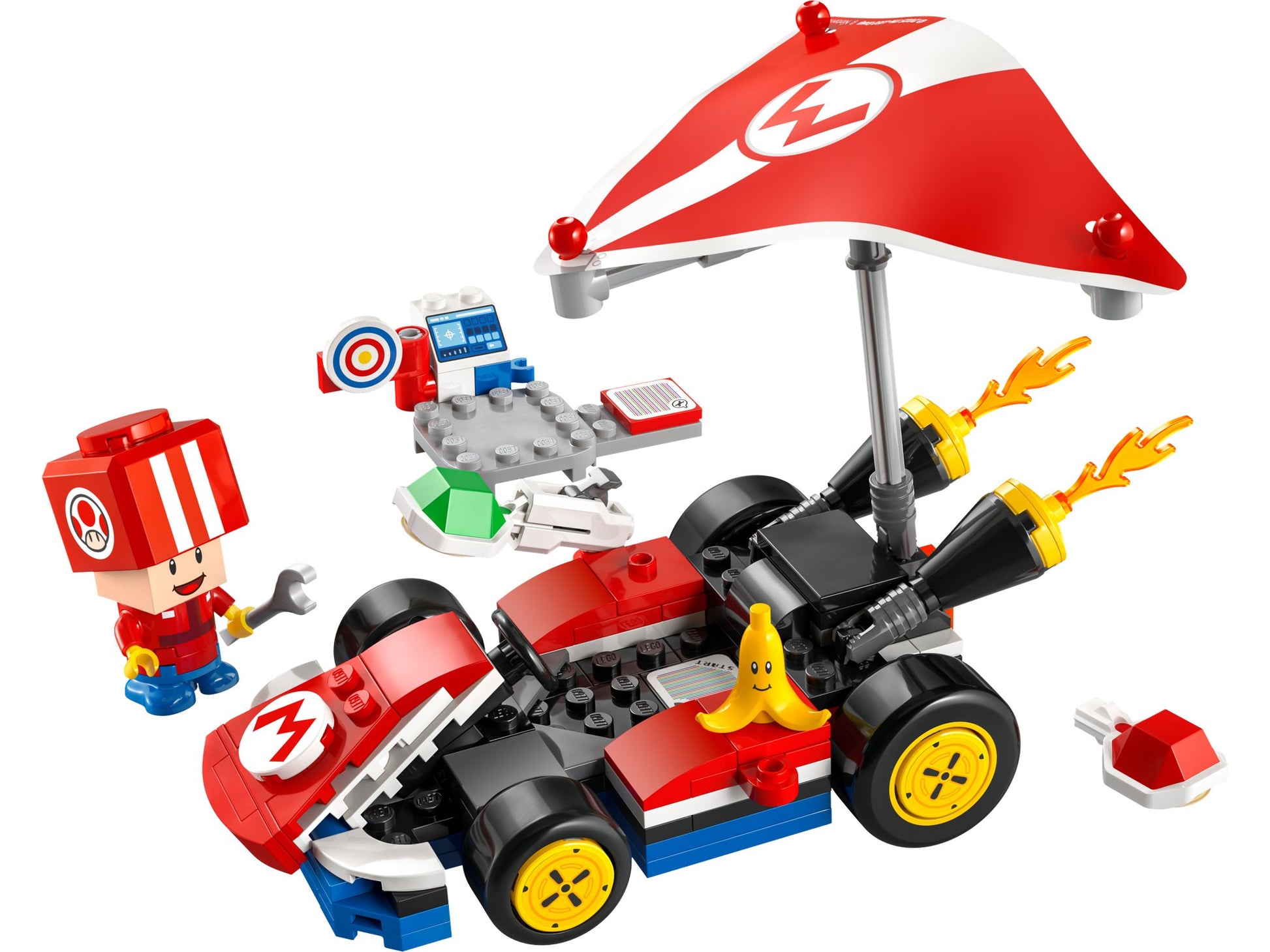 Lego 72032 Super Mario: Mario Kart Standard–Kart - plegobil