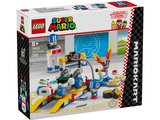 Lego 72035 Super Mario: Mario Kart Toads Werkstatt - plegobil
