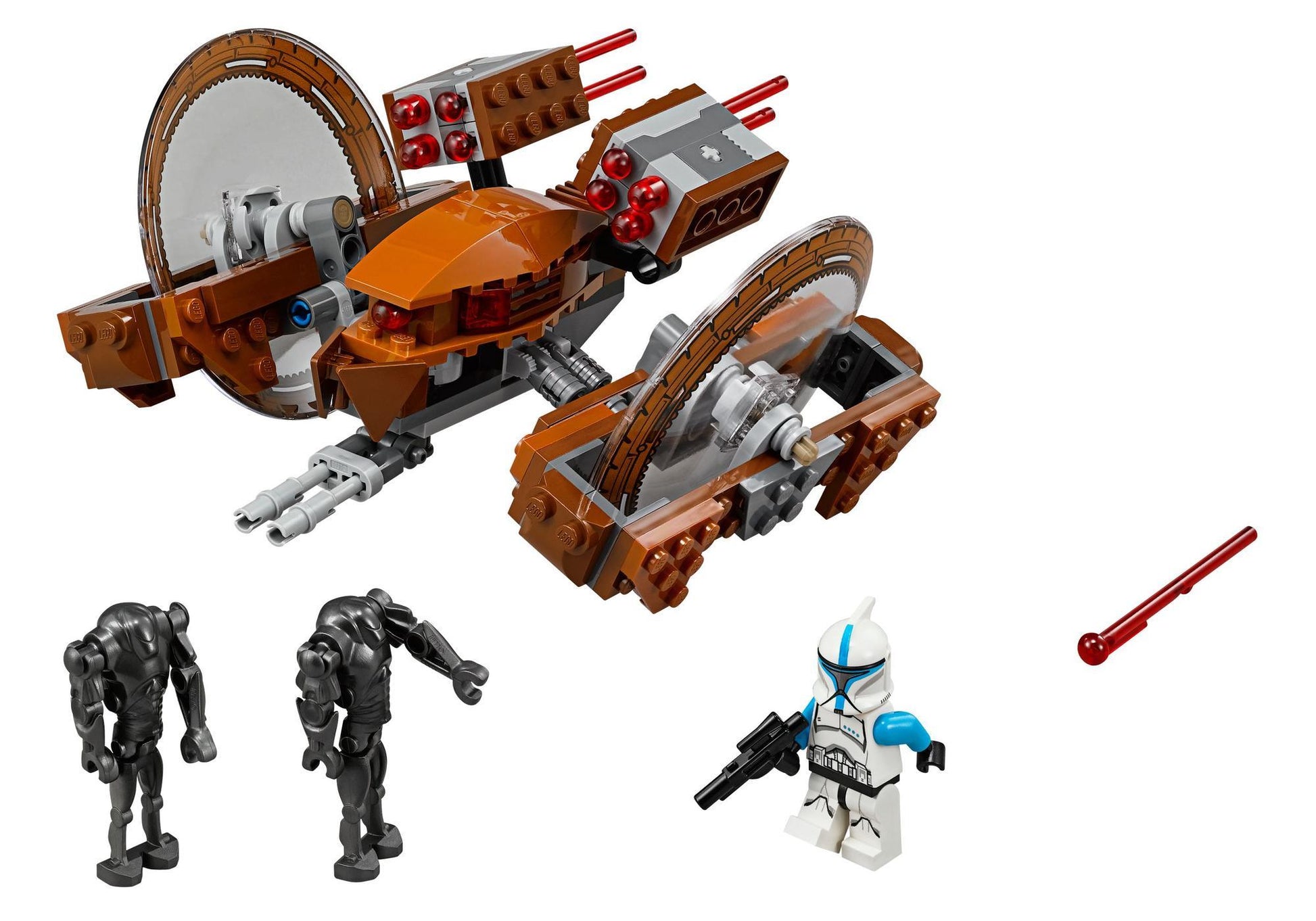 Lego 75085 Star Wars: Hailfire Droid - plegobil