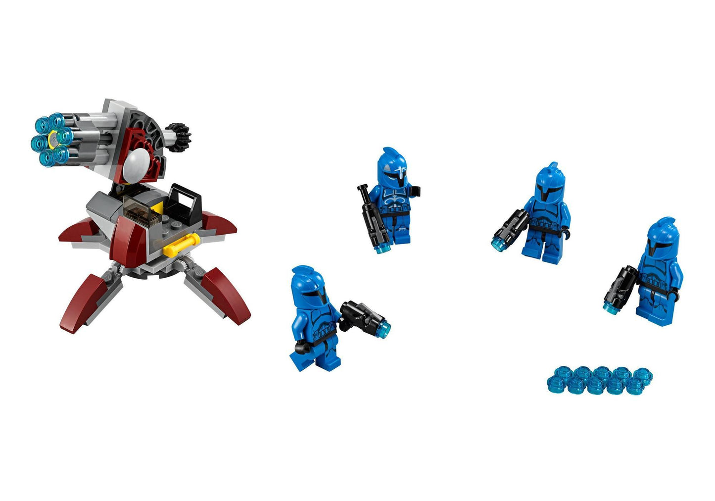 Lego 75088 Star Wars: Senate Commando Troopers - plegobil