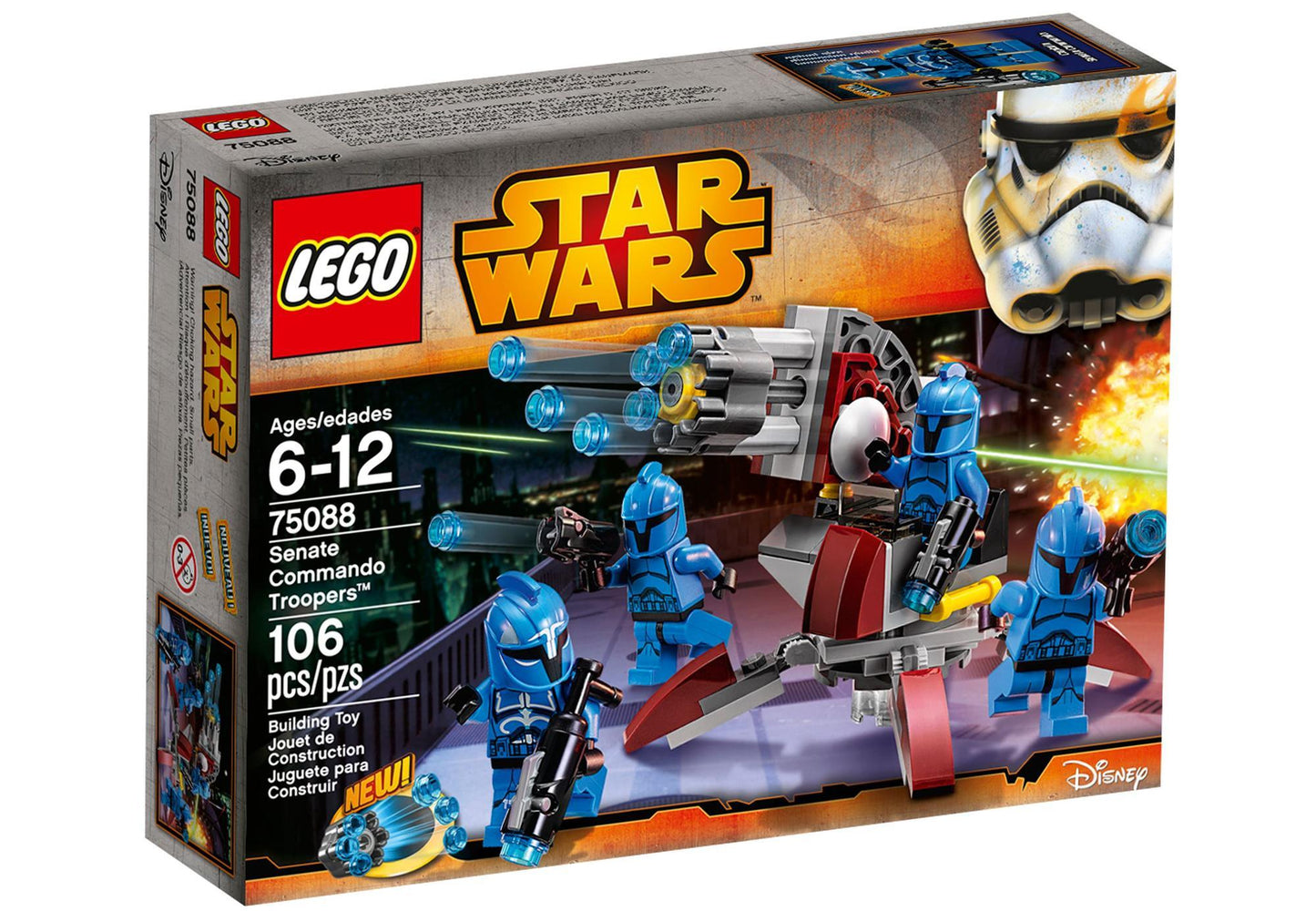 Lego 75088 Star Wars: Senate Commando Troopers - plegobil