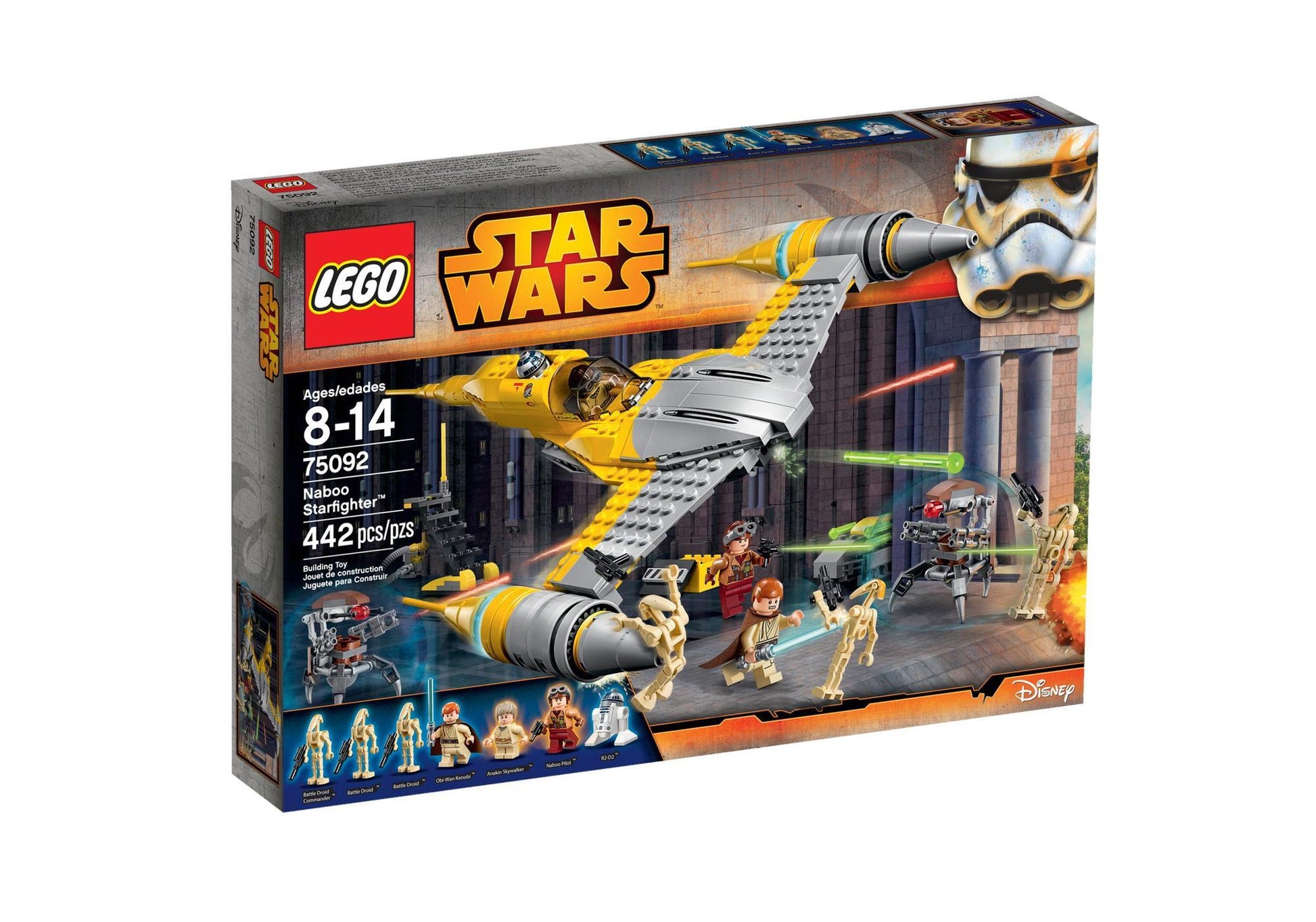 Lego 75092 Star Wars: Naboo Starfighter - plegobil