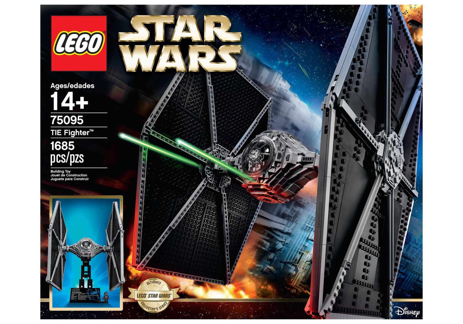 Lego 75095 Star Wars: TIE Fighter - plegobil