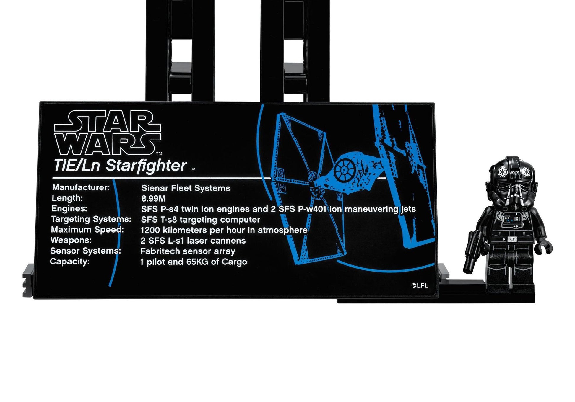 Lego 75095 Star Wars: TIE Fighter - plegobil