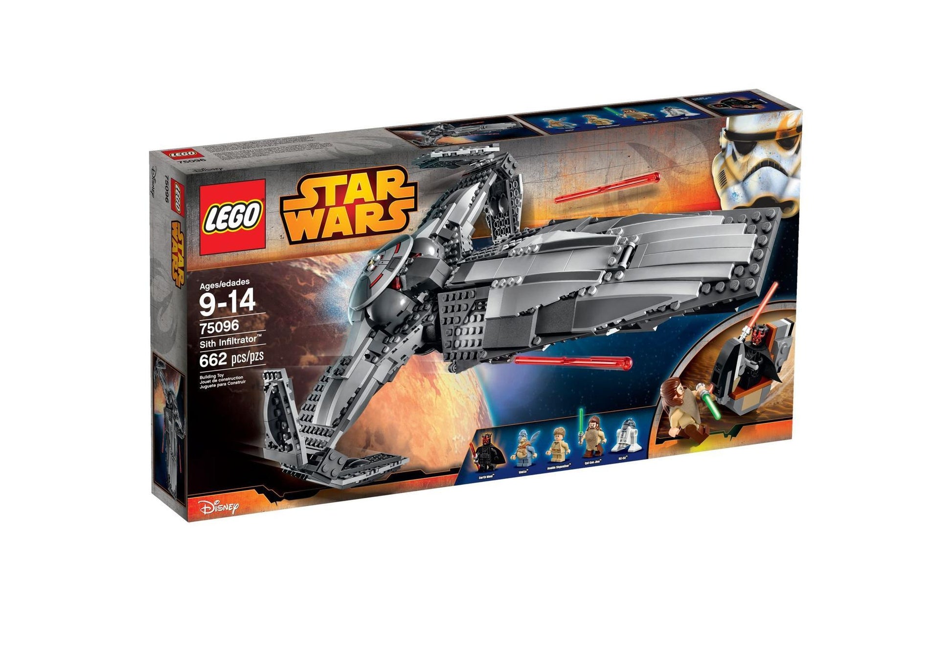 Lego 75096 Star Wars: Sith Infiltrator - plegobil