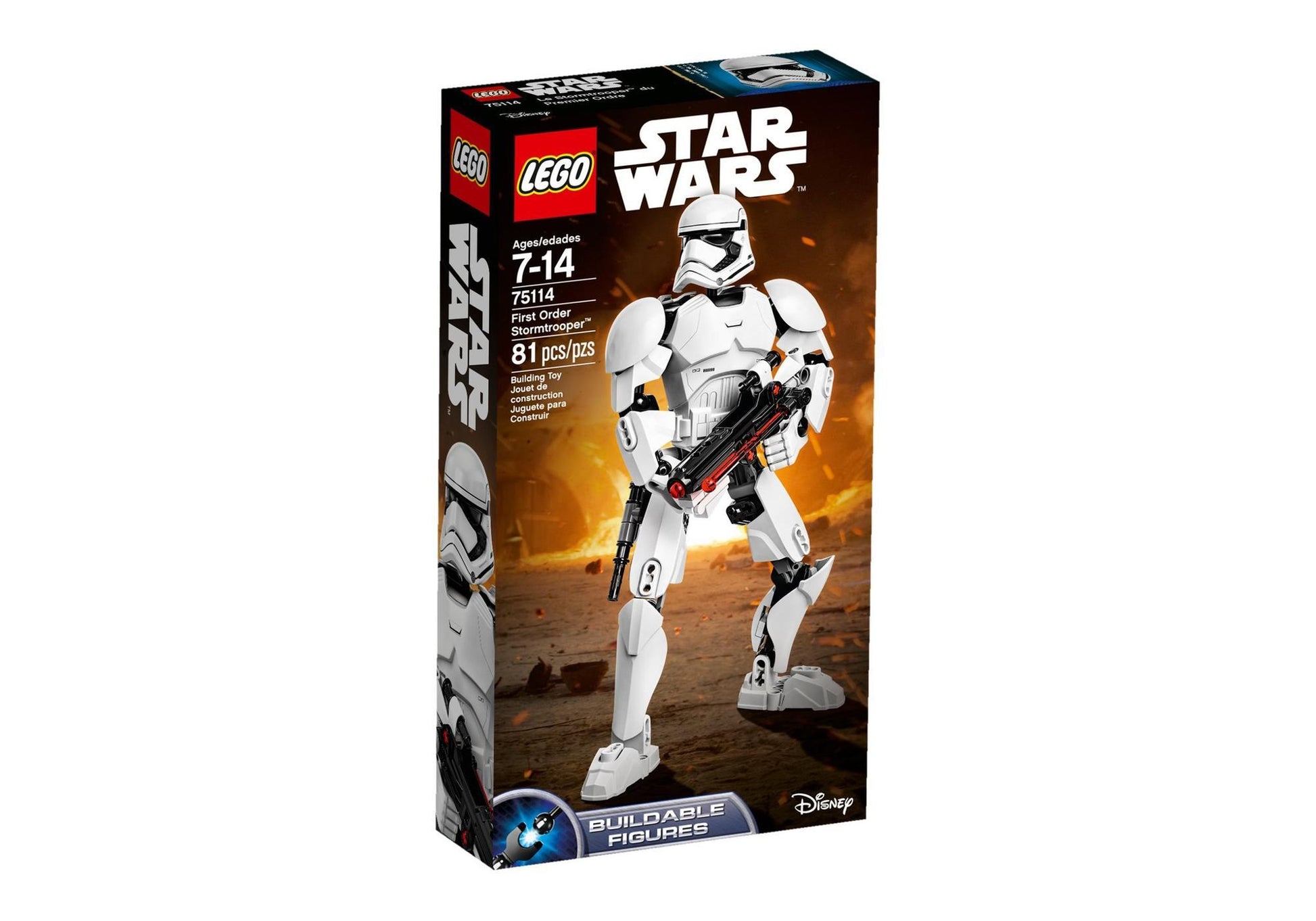 Lego 75114 Star Wars: Buildable Figure First Order Stormtrooper - plegobil