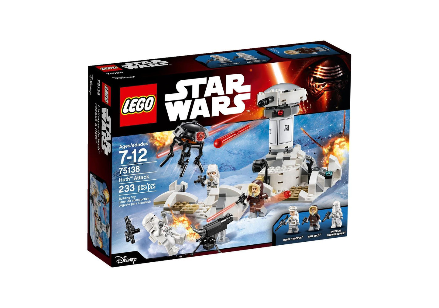 Lego 75138 Star Wars: Hoth Attack - plegobil