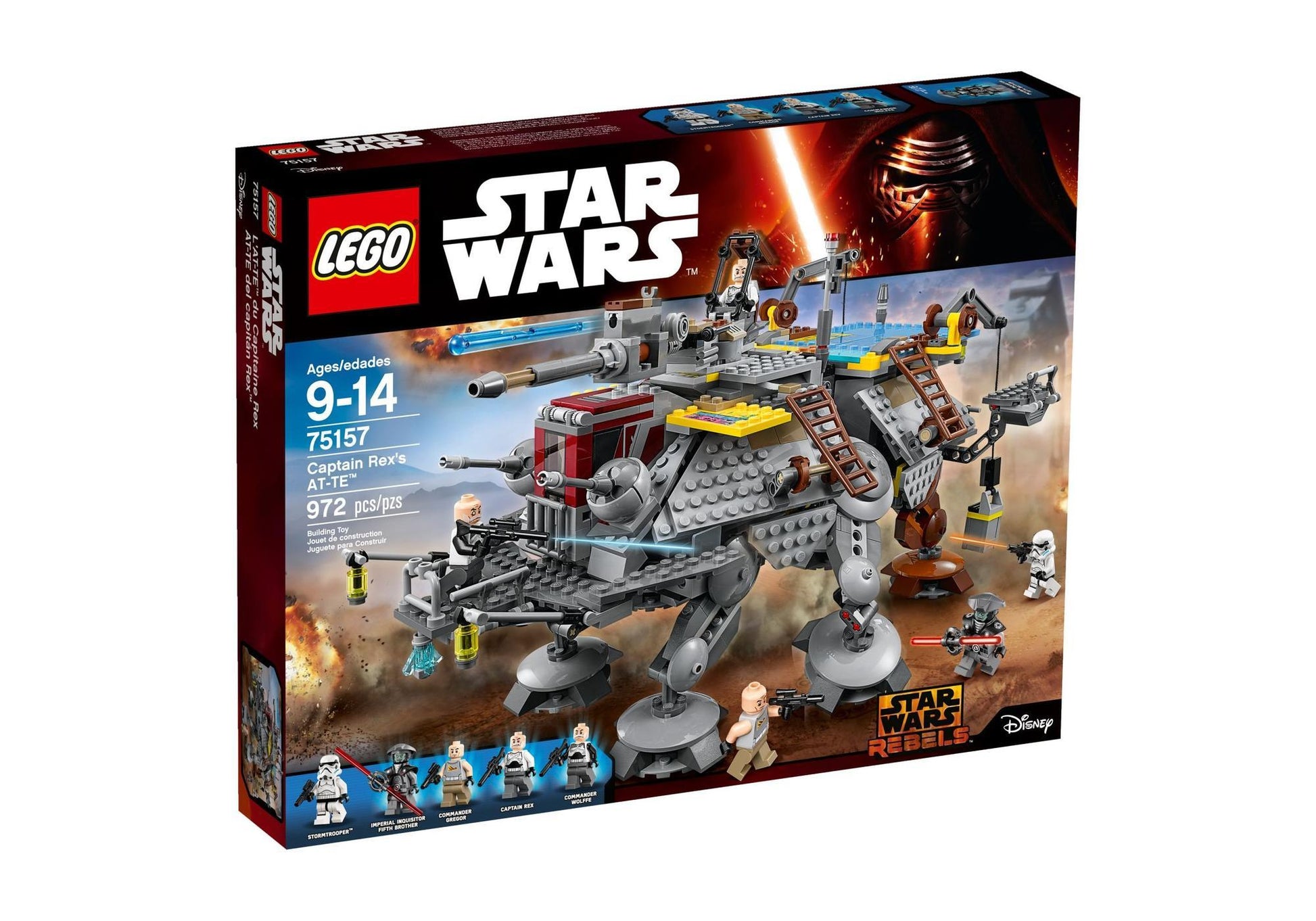 Lego 75157 Star Wars: Captain Rexs AT-TE - plegobil