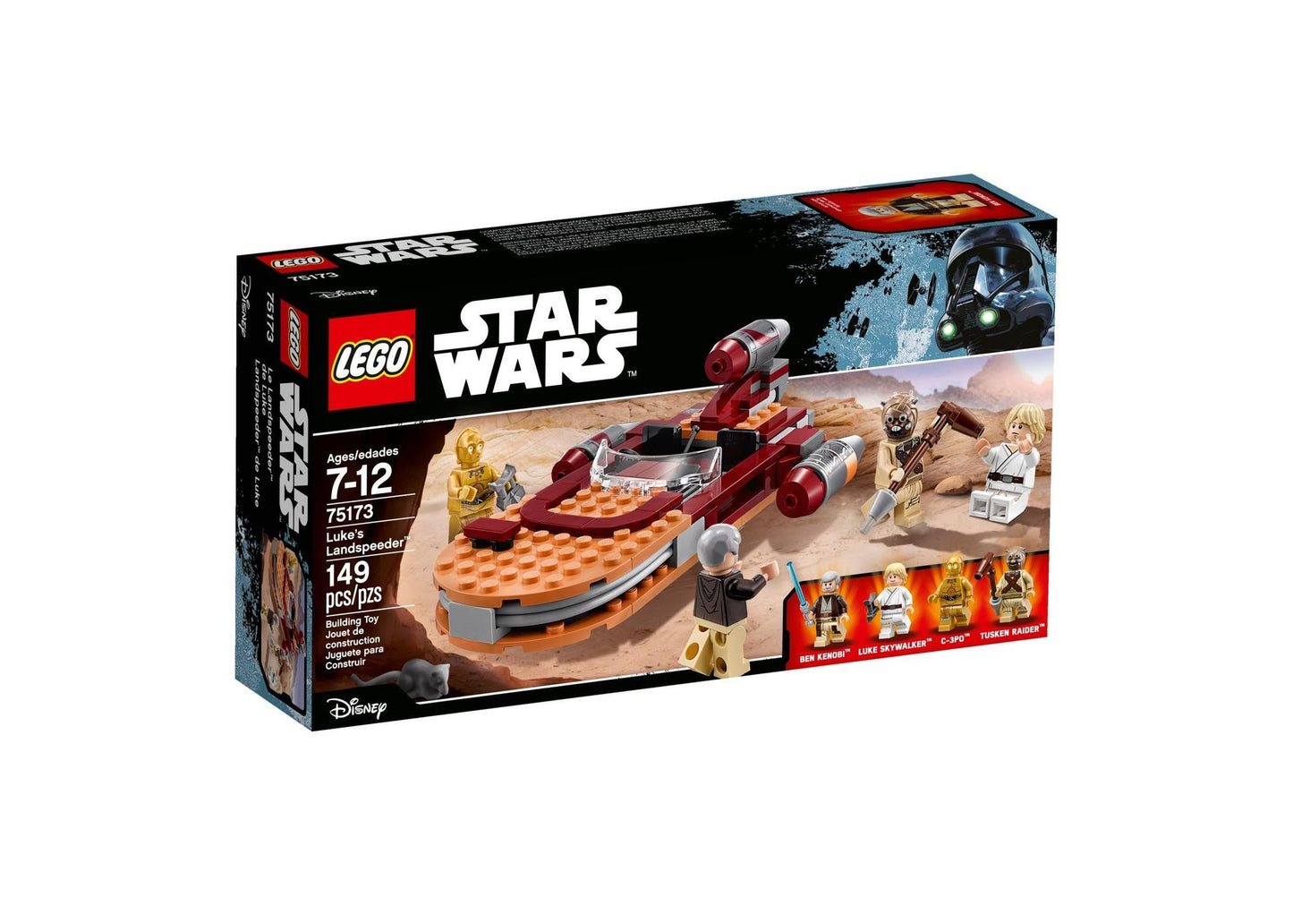 Lego 75173 Star Wars: Lukes Landspeeder - plegobil