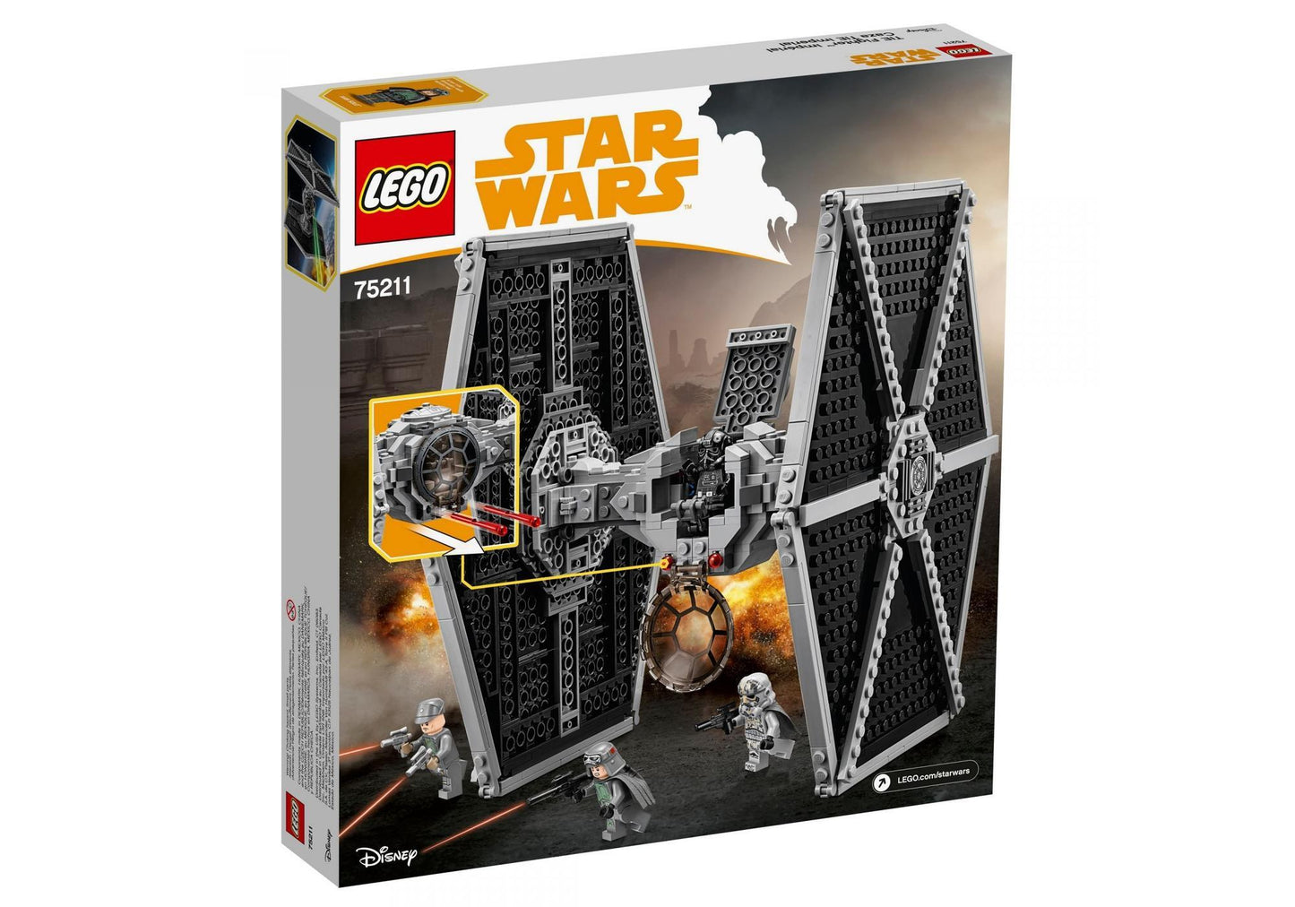 Lego 75211 Star Wars: Imperial TIE Fighter - plegobil