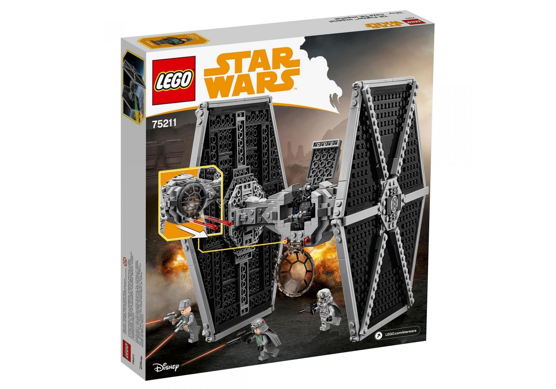 Lego 75211 Star Wars: Imperial TIE Fighter - plegobil