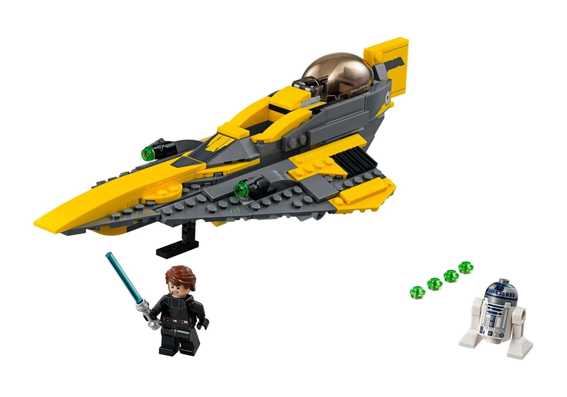 Lego 75214 Star Wars: Anakins Jedi Starfighter - plegobil