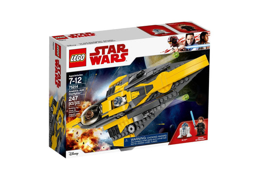 Lego 75214 Star Wars: Anakins Jedi Starfighter - plegobil