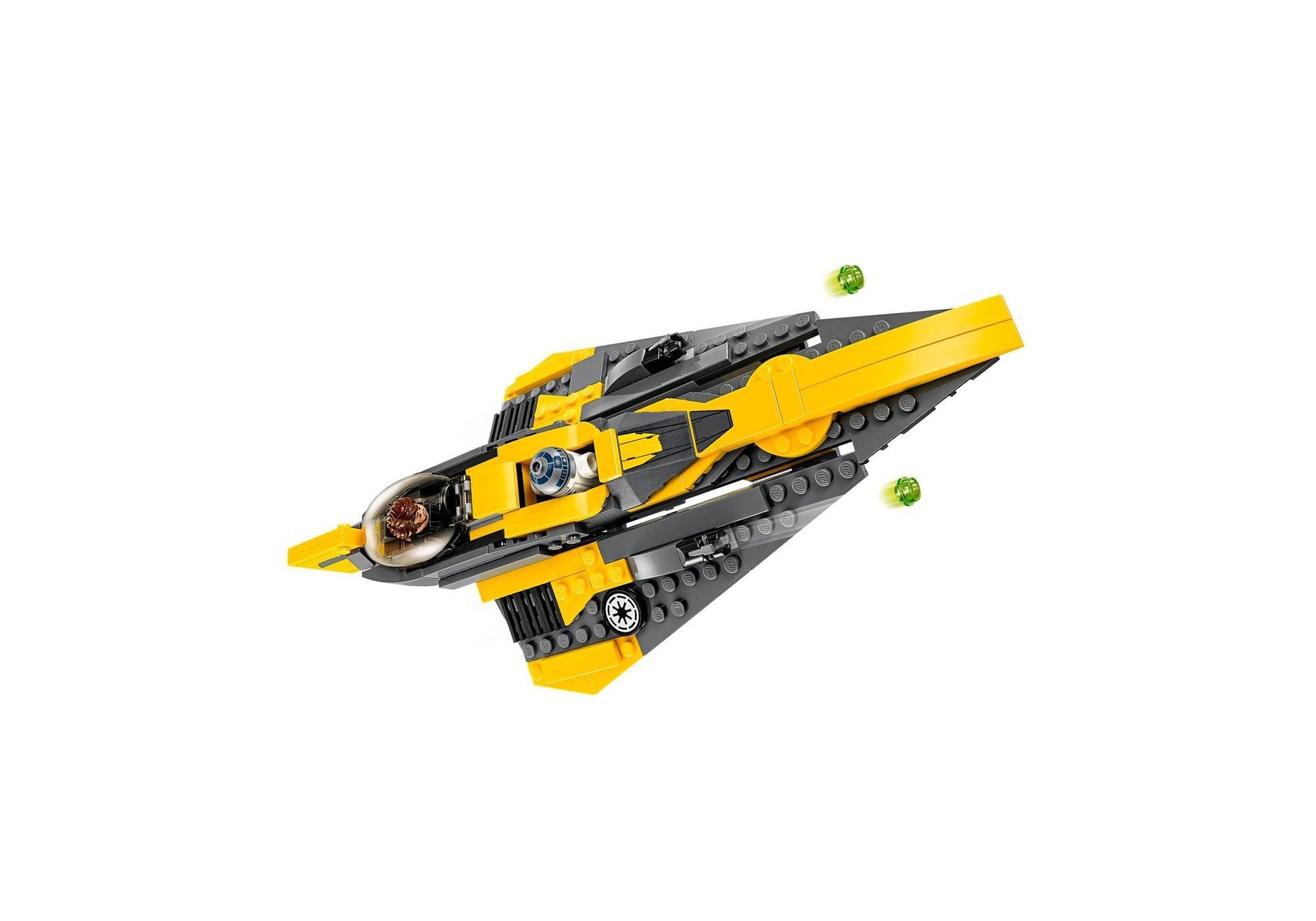 Lego 75214 Star Wars: Anakins Jedi Starfighter - plegobil