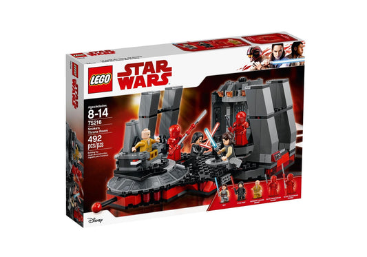 Lego 75216 Star Wars: Snokes Thronsaal - plegobil