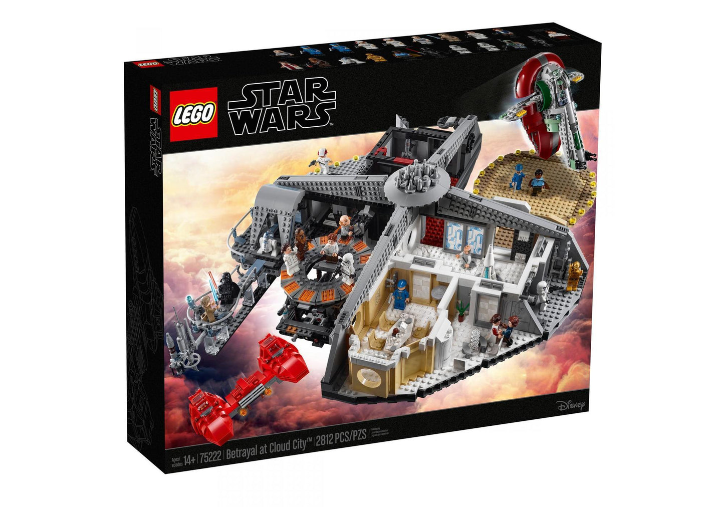 Lego 75222 Star Wars: Verrat in Cloud City - plegobil