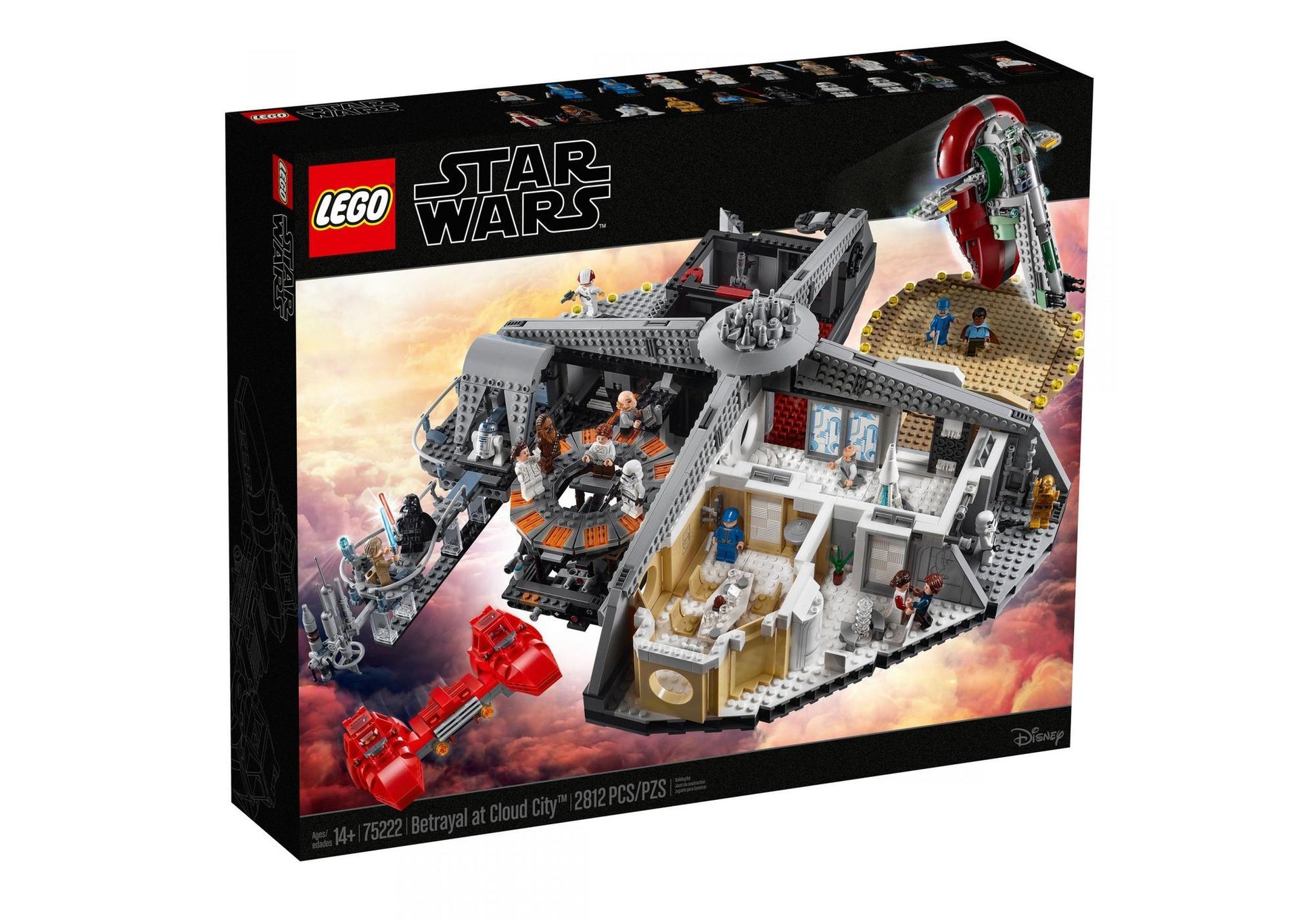 Lego 75222 Star Wars: Verrat in Cloud City - plegobil