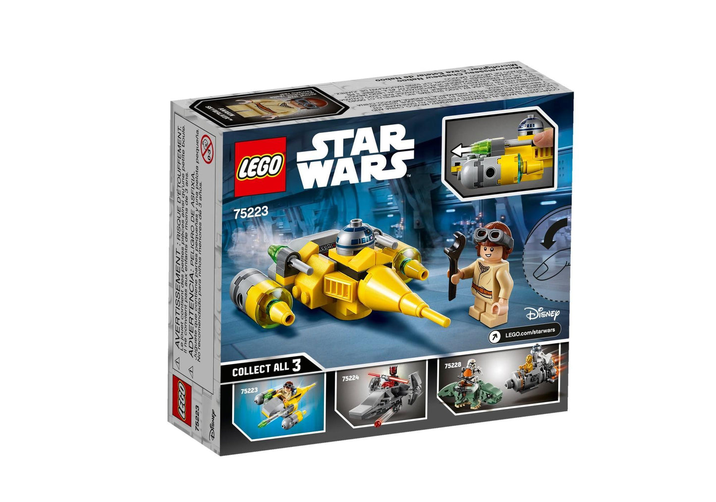 Lego 75223 Star Wars: Naboo Starfighter Microfighter - plegobil
