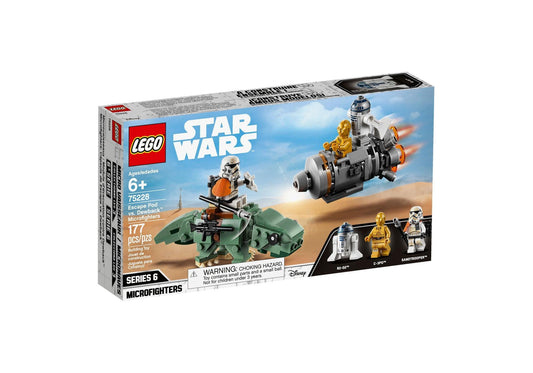 Lego 75228 Star Wars: Escape Pod vs. Dewback Microfighter - plegobil