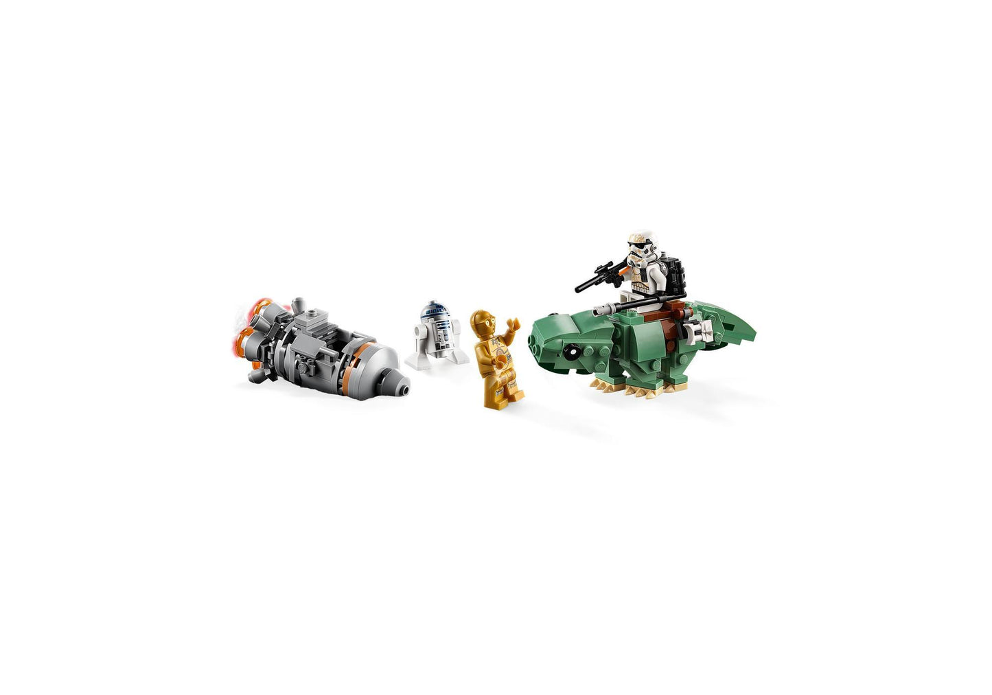 Lego 75228 Star Wars: Escape Pod vs. Dewback Microfighter - plegobil