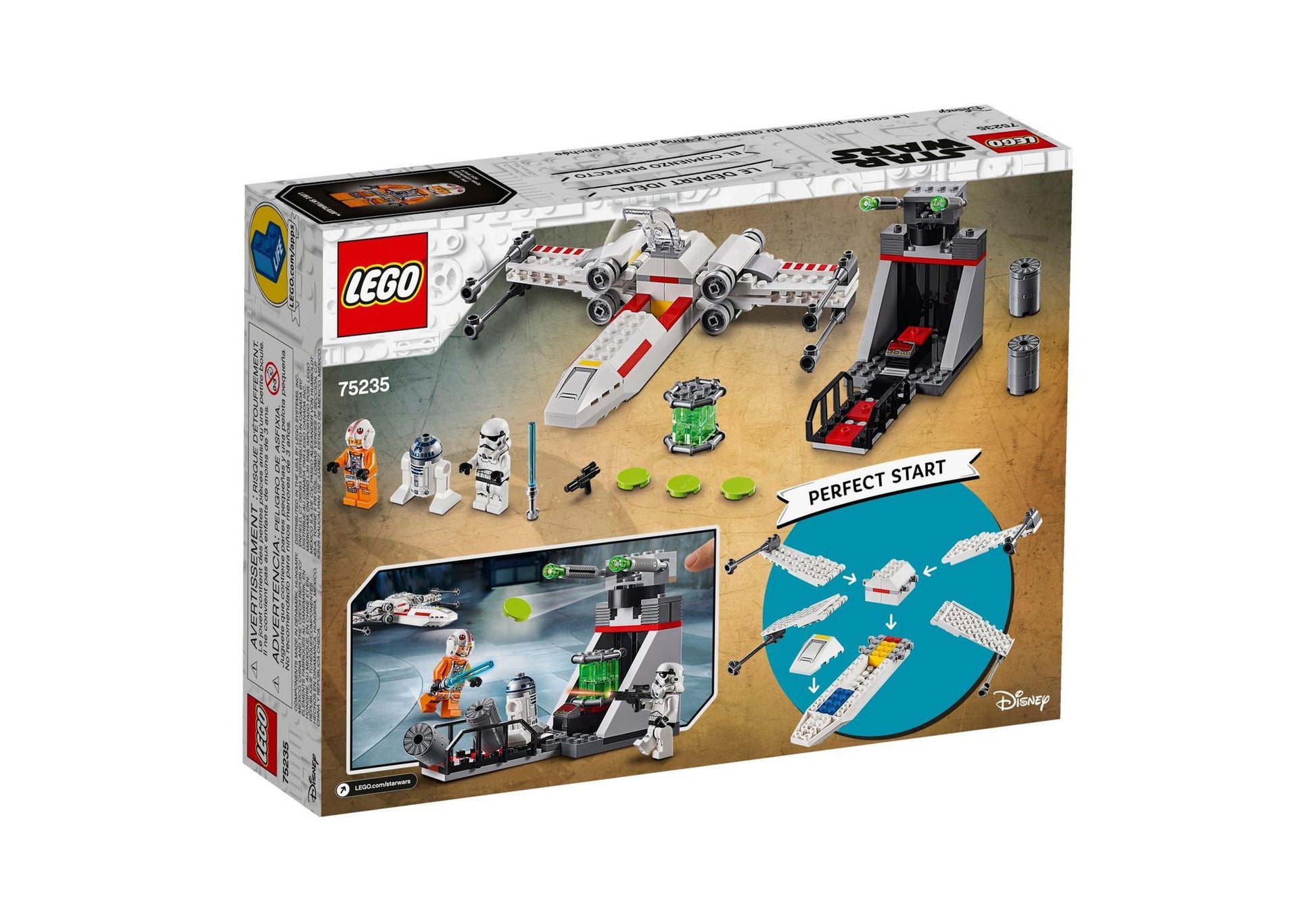Lego 75235 Star Wars: X-Wing Starfighter Trench Run - plegobil