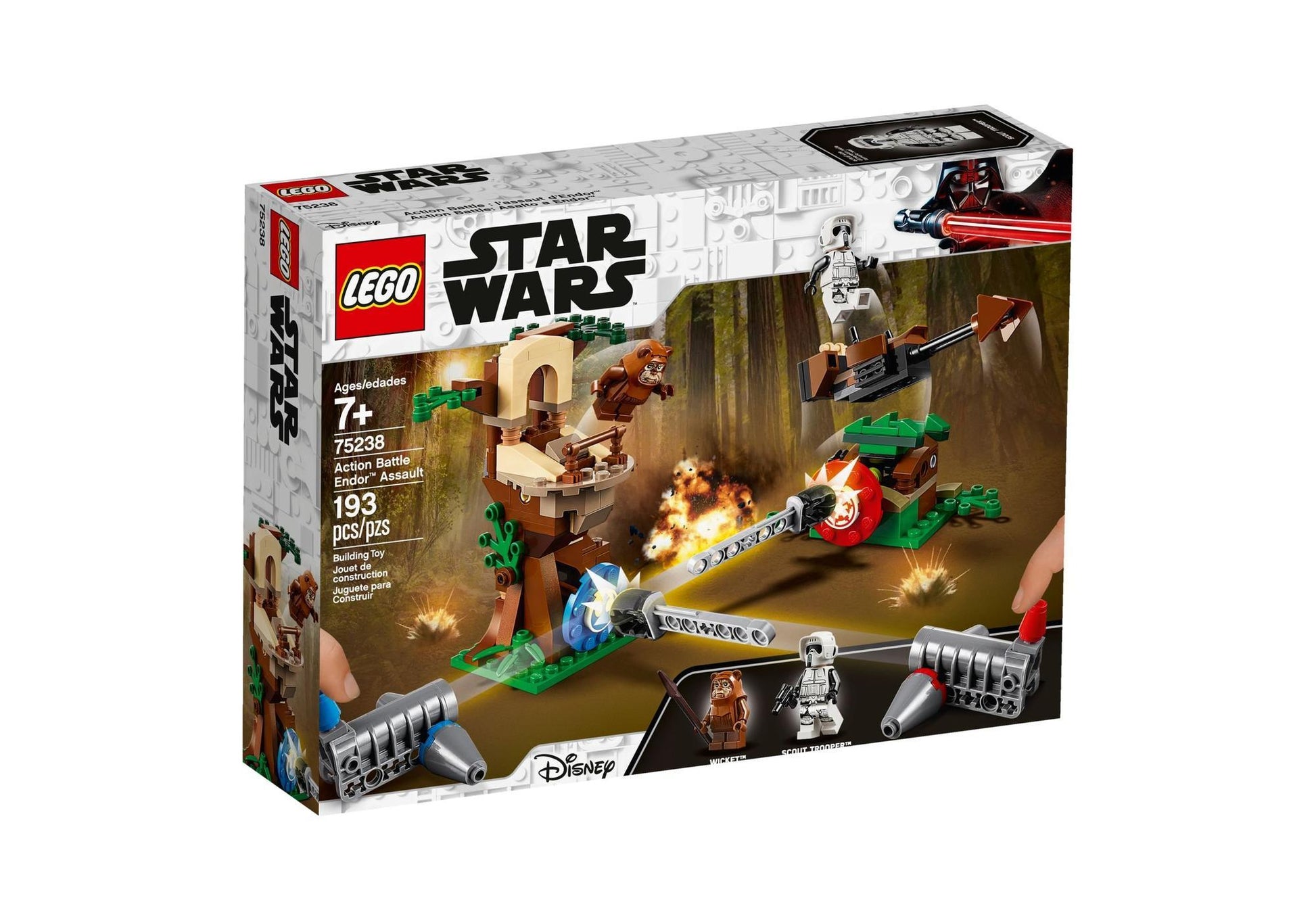 Lego 75238 Star Wars: Action Battle Endor Attacke - plegobil
