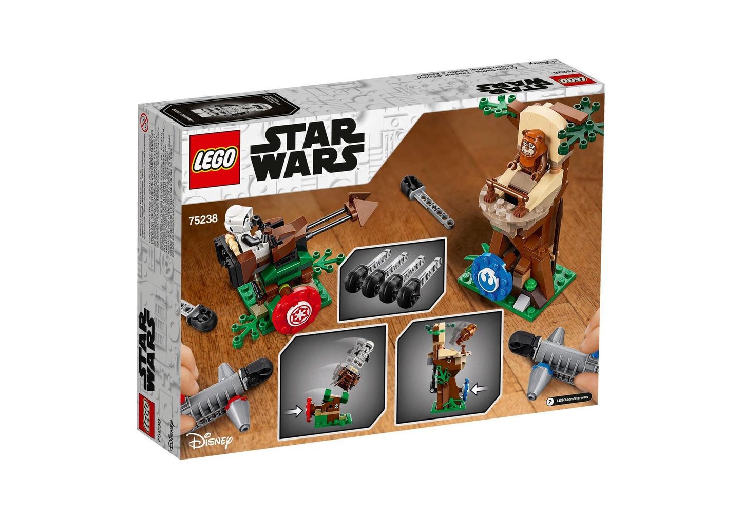 Lego 75238 Star Wars: Action Battle Endor Attacke - plegobil
