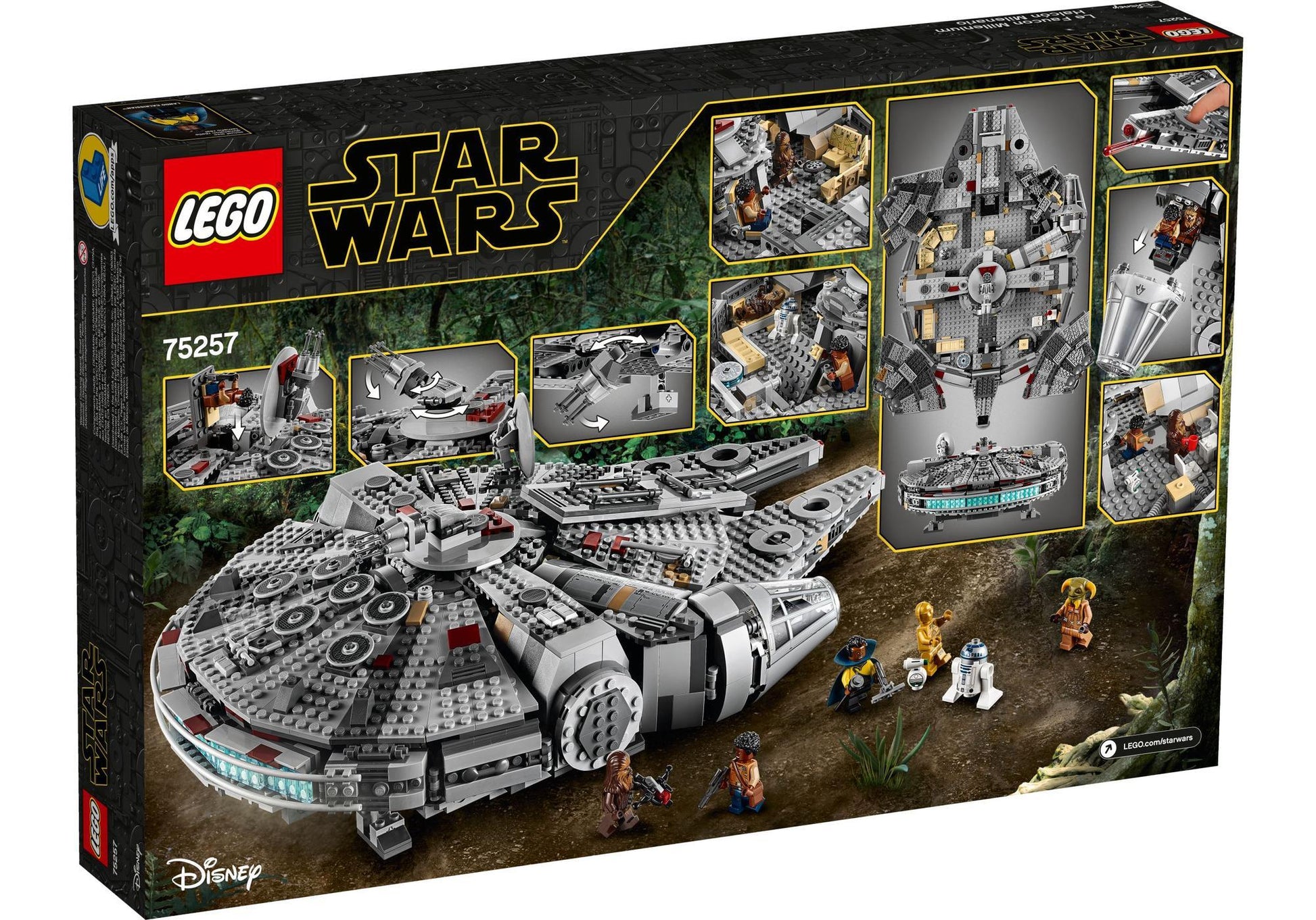 Lego 75257 Star Wars: Millennium Falcon - plegobil