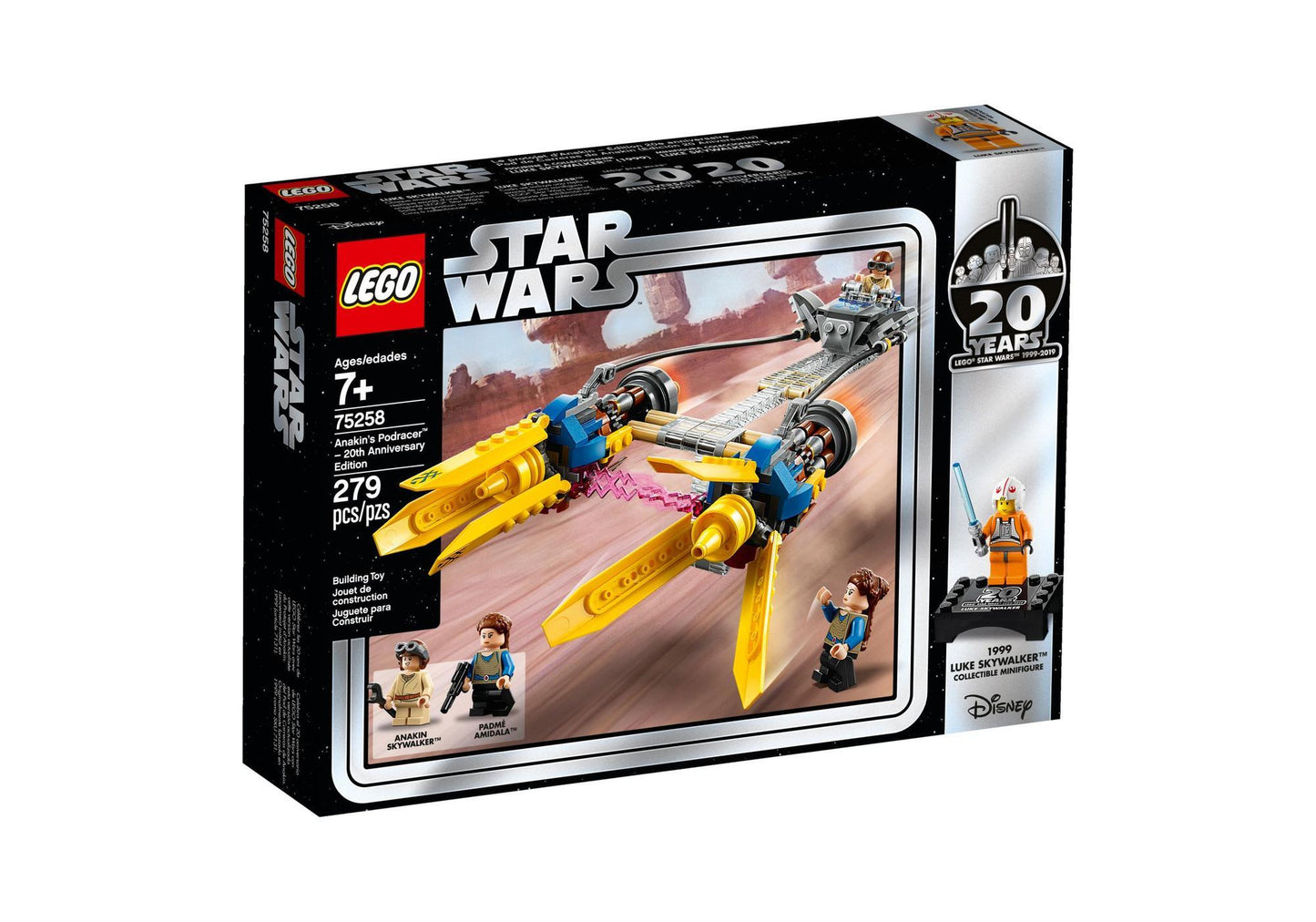 Lego 75258 Star Wars: Anakins Podracer - 20 Jahre LEGO Star Wars - plegobil