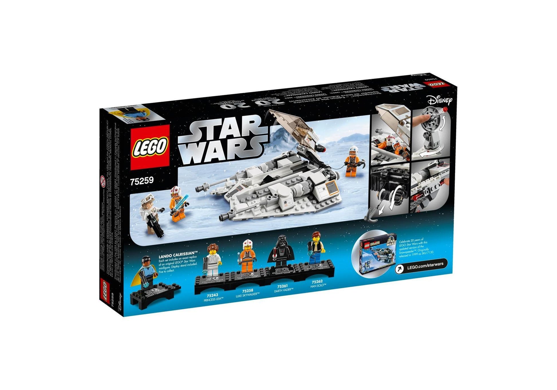 Lego 75259 Star Wars: Snowspeeder - 20 Jahre LEGO Star Wars - plegobil