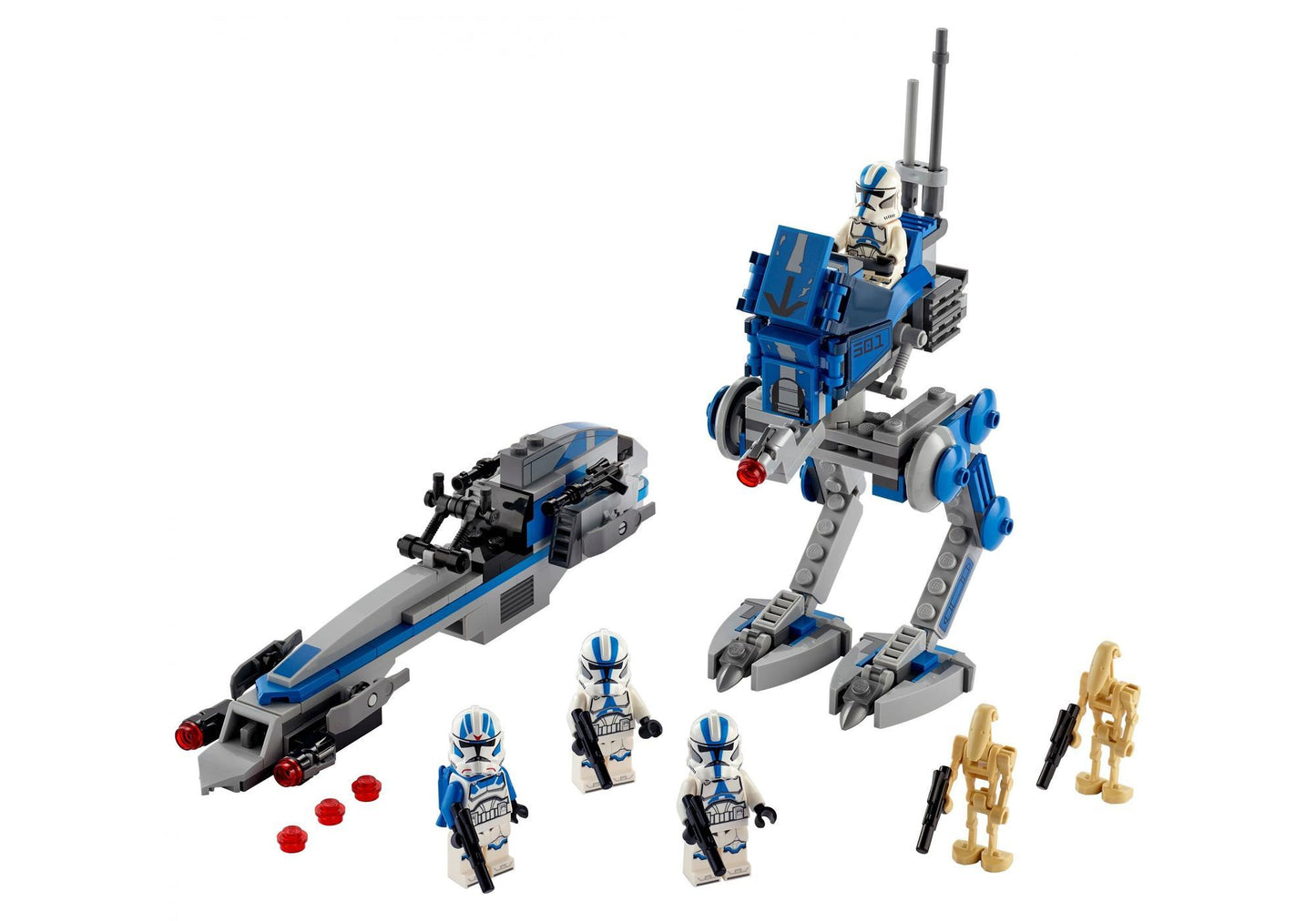 Lego 75280 Star Wars: Clone Troopers der 501. Legion - plegobil