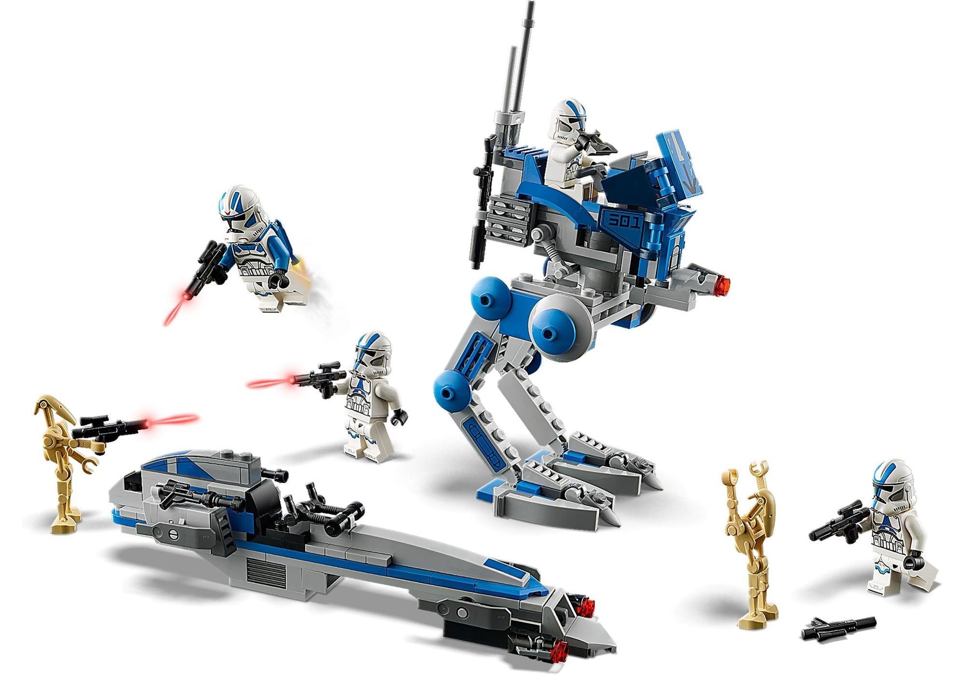 Lego 75280 Star Wars: Clone Troopers der 501. Legion - plegobil