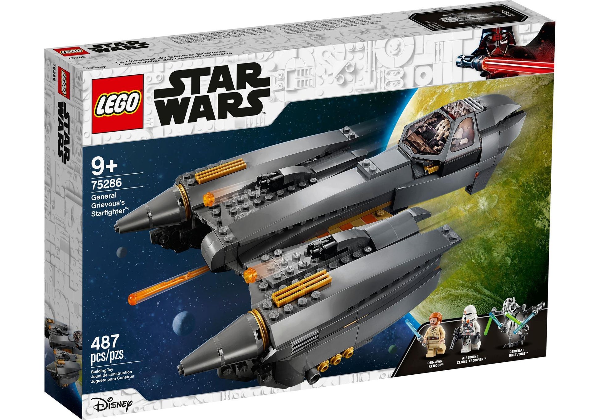 Lego 75286 Star Wars: General Grievous‘ Starfighter - plegobil