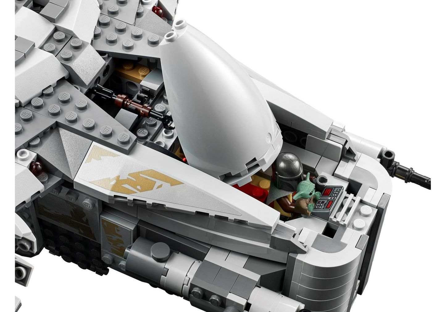 Lego 75292 Star Wars: The Mandalorian - Transporter des Kopfgeldjägers - plegobil