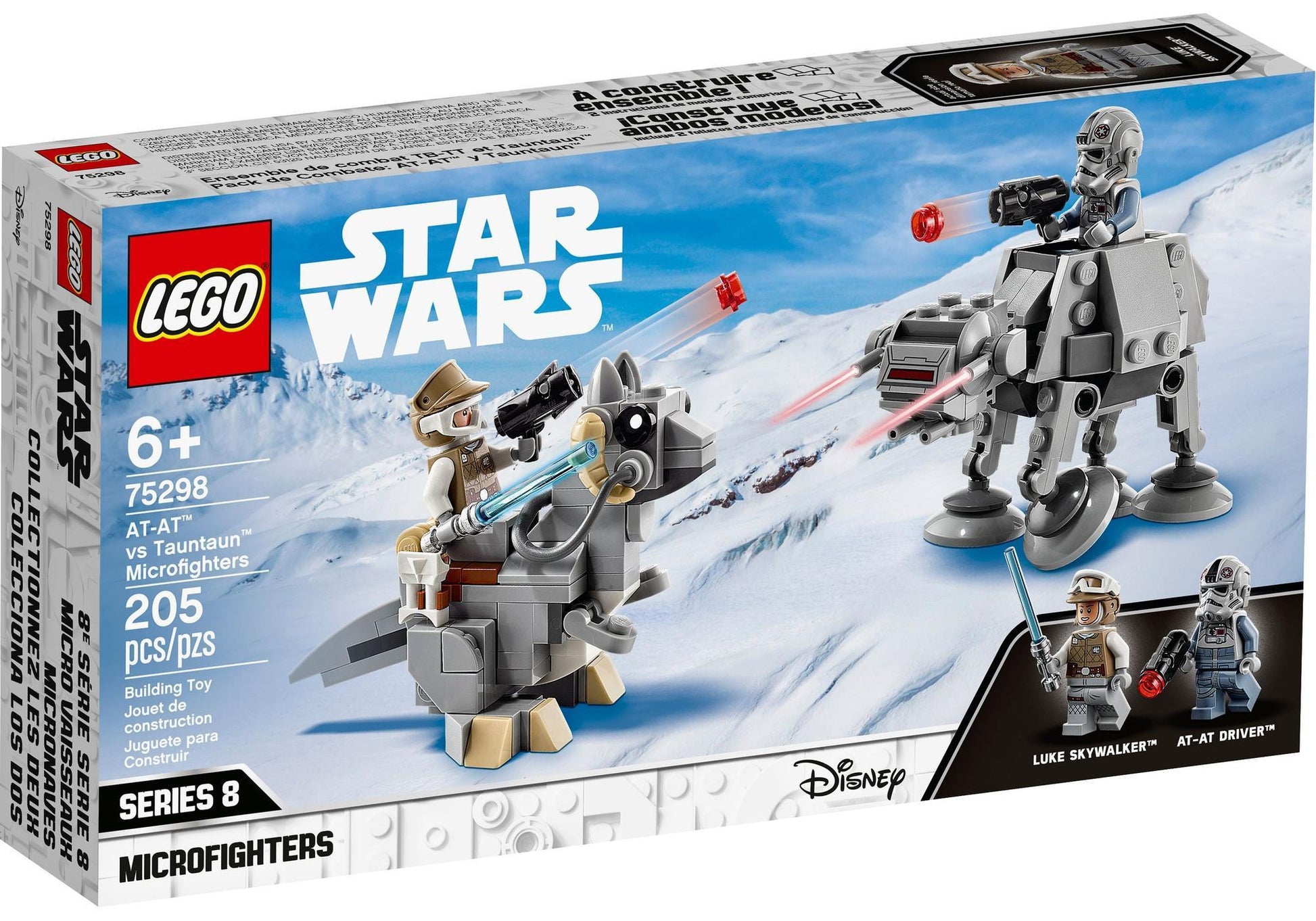 Lego 75298 Star Wars: AT-AT vs. Tauntaun Microfighter - plegobil