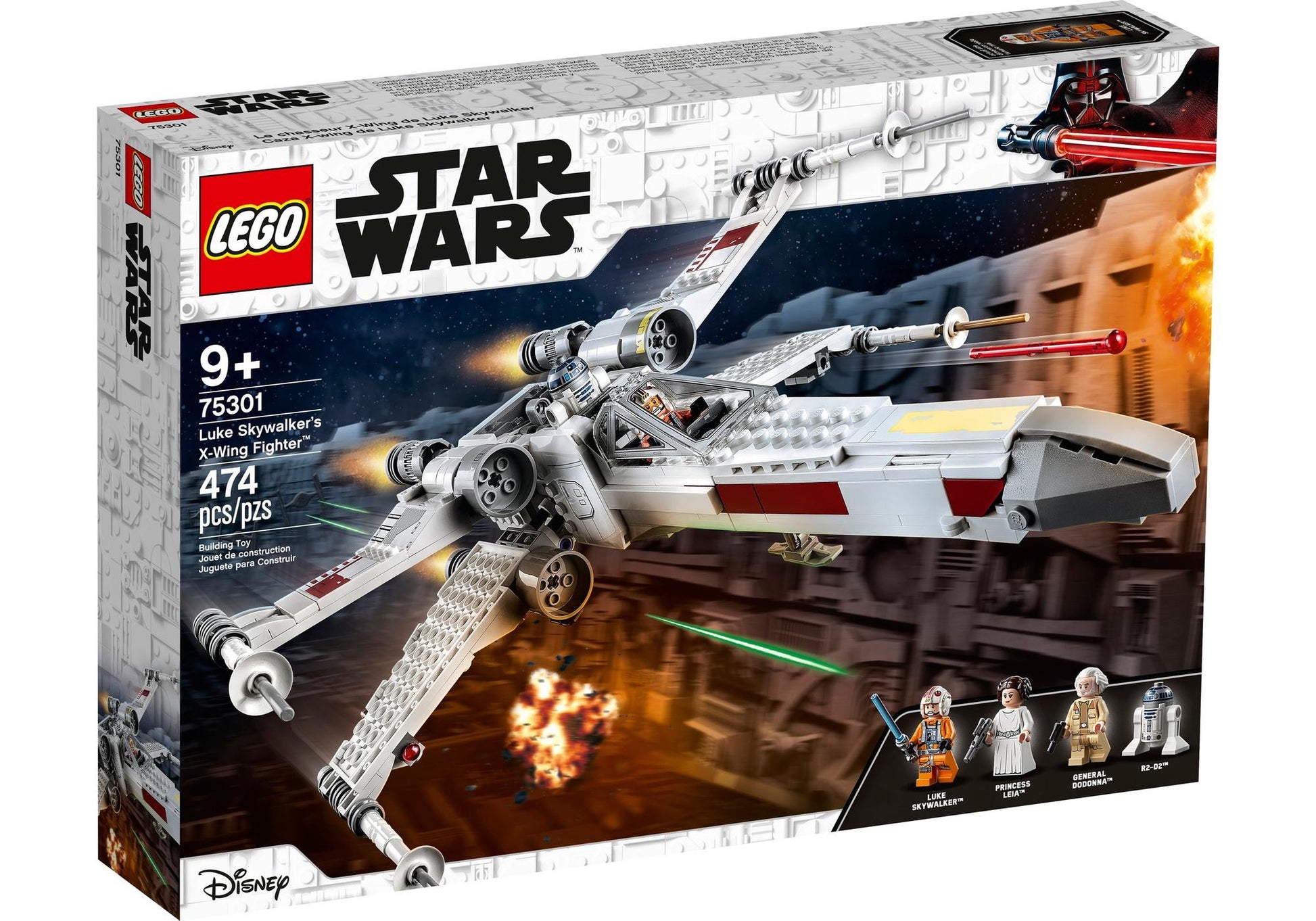 Lego 75301 Star Wars: Luke Skywalkers X-Wing Fighter - plegobil
