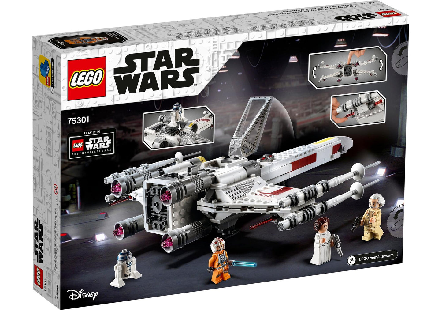 Lego 75301 Star Wars: Luke Skywalkers X-Wing Fighter - plegobil