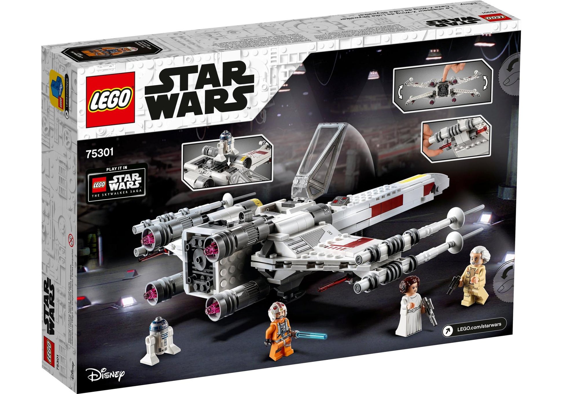 Lego 75301 Star Wars: Luke Skywalkers X-Wing Fighter - plegobil