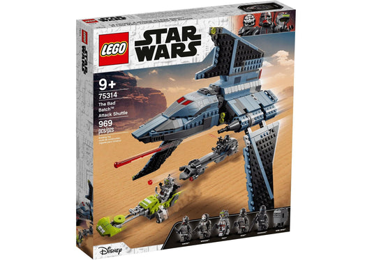 Lego 75314 Star Wars: Angriffsshuttle aus The Bad Batch - plegobil