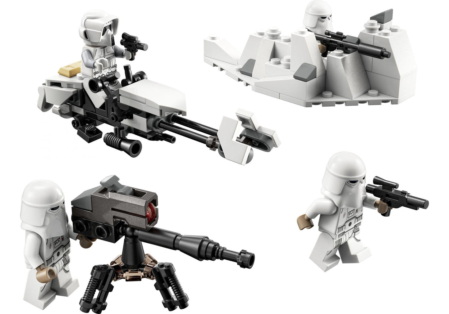 Lego 75320 Star Wars: Hoth Battle Pack - plegobil