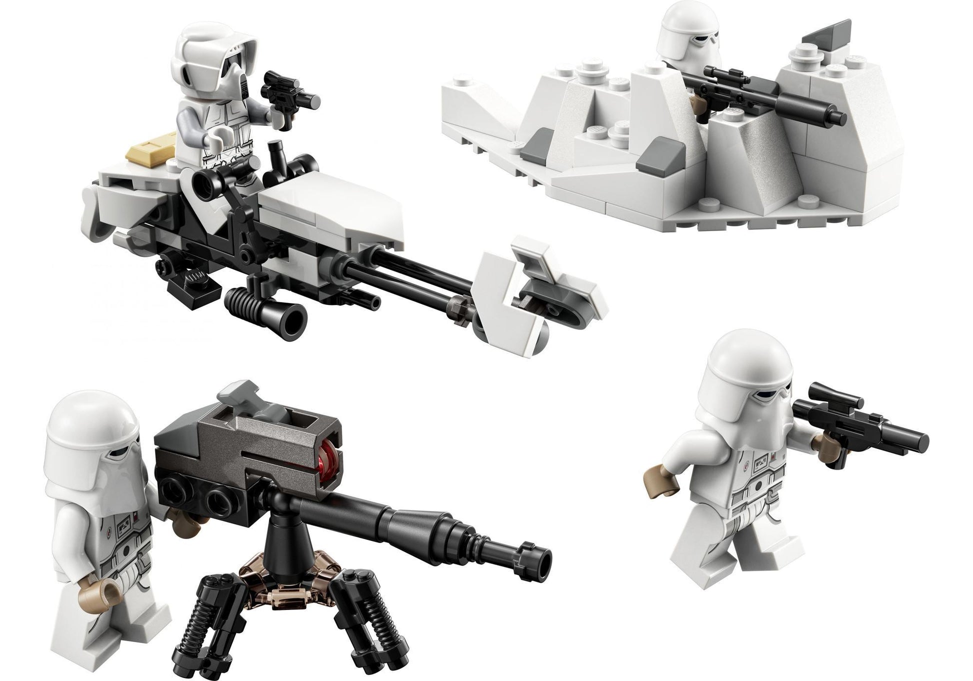Lego 75320 Star Wars: Hoth Battle Pack - plegobil
