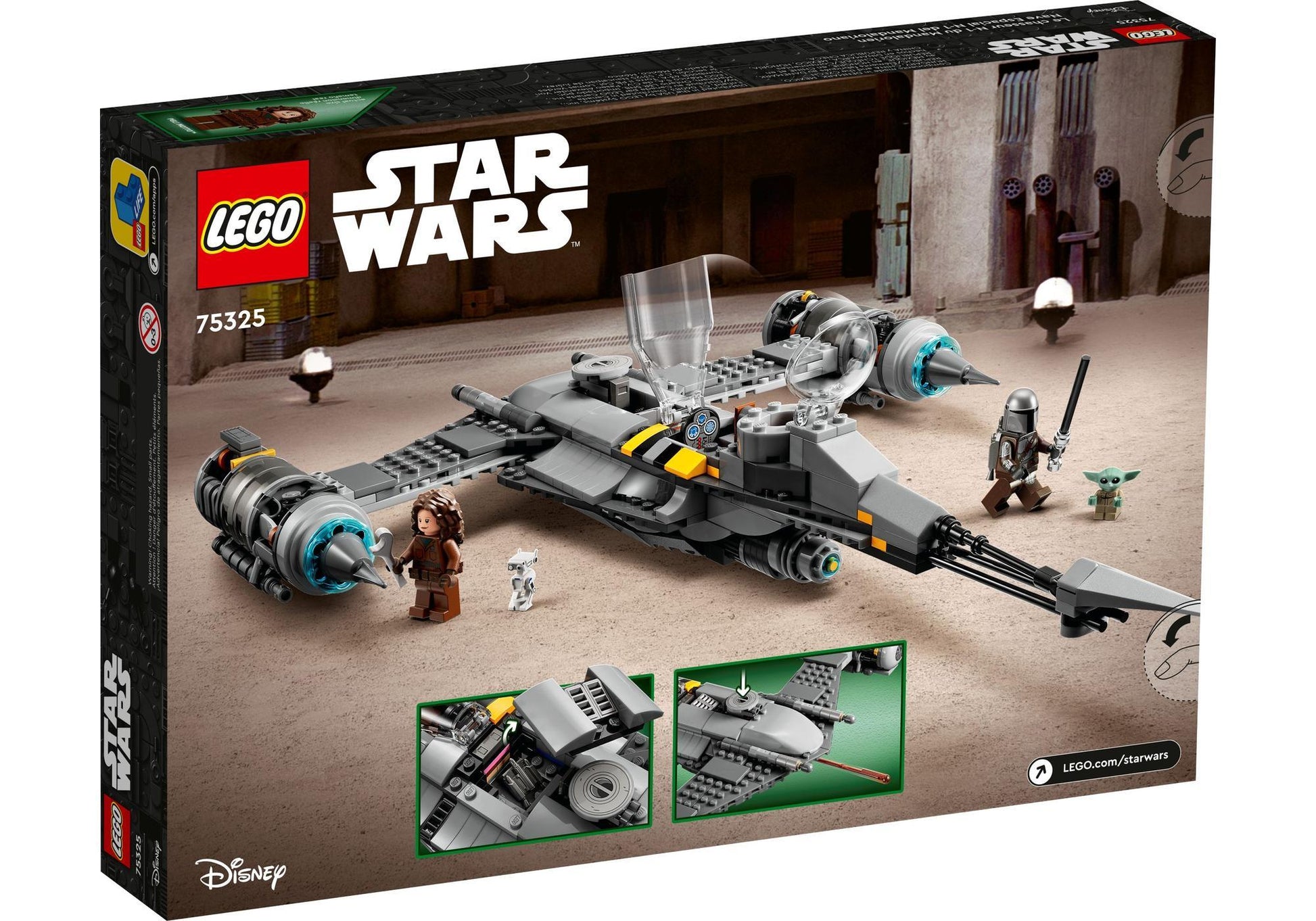 Lego 75325 Star Wars: Der N-1 Starfighter des Mandalorianers - plegobil