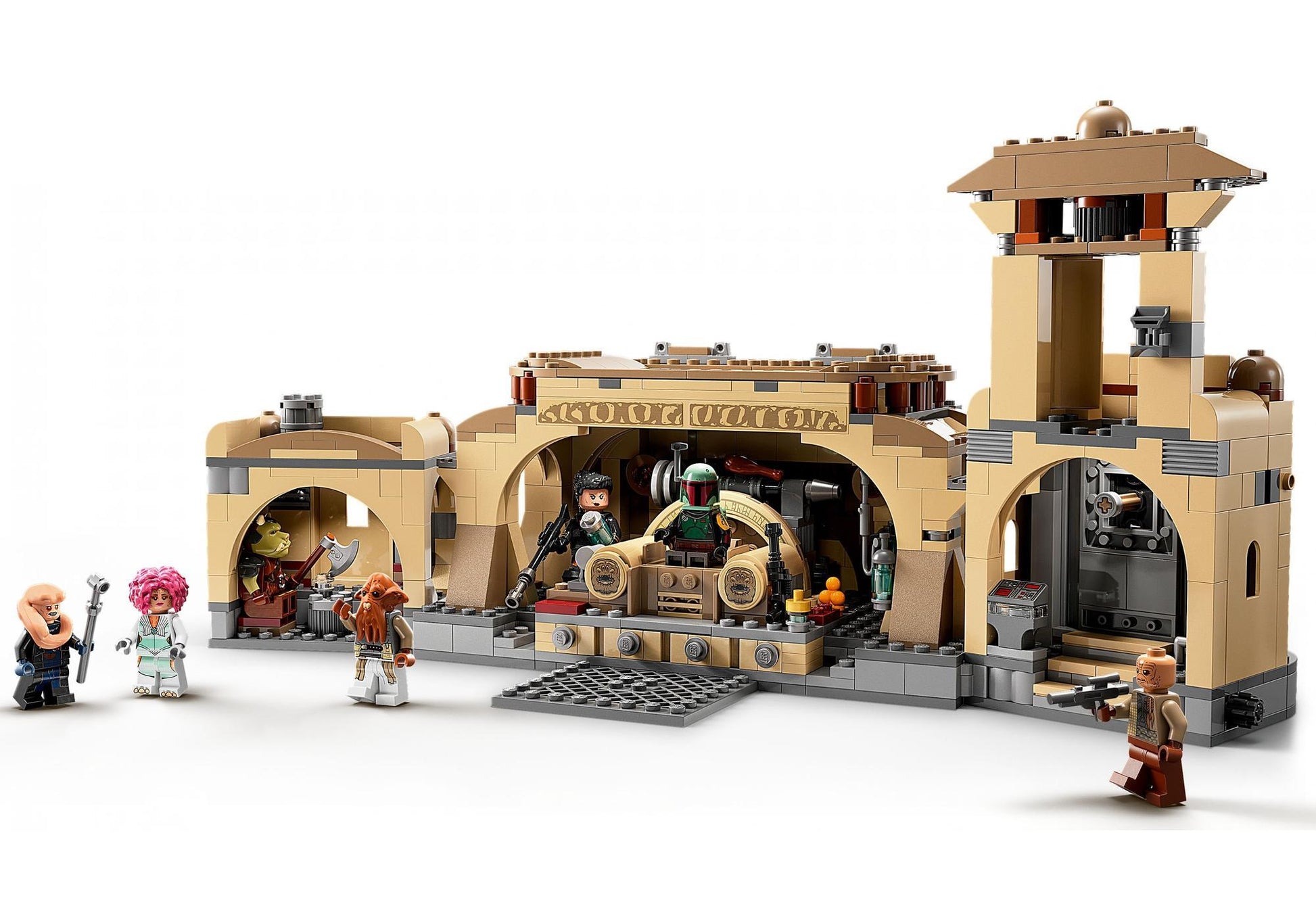 Lego 75326 Star Wars: Boba Fetts Thronsaal - plegobil