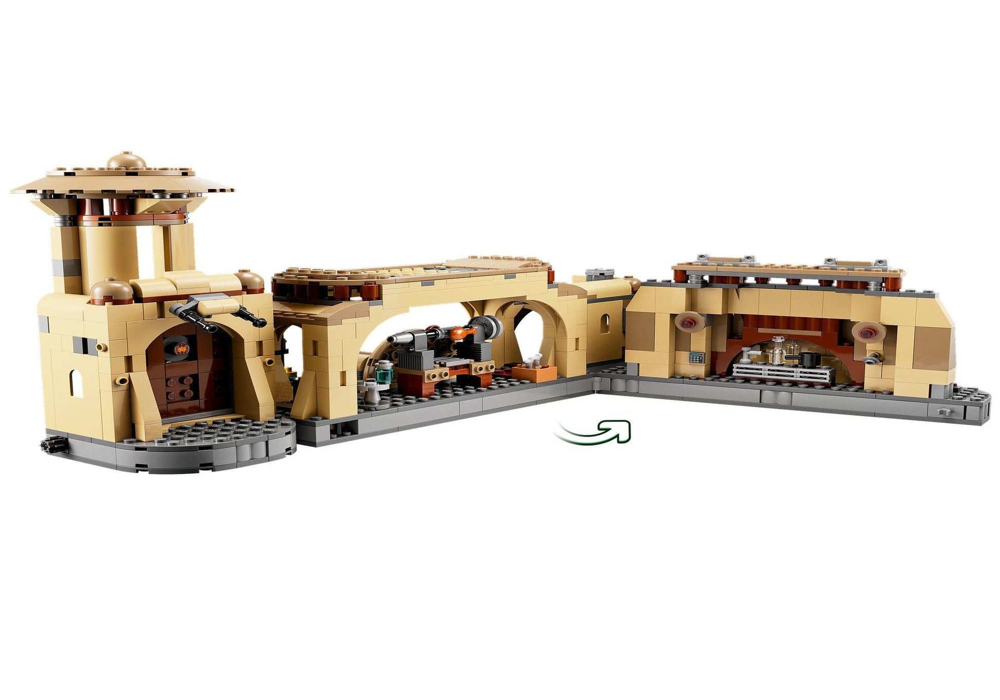 Lego 75326 Star Wars: Boba Fetts Thronsaal - plegobil