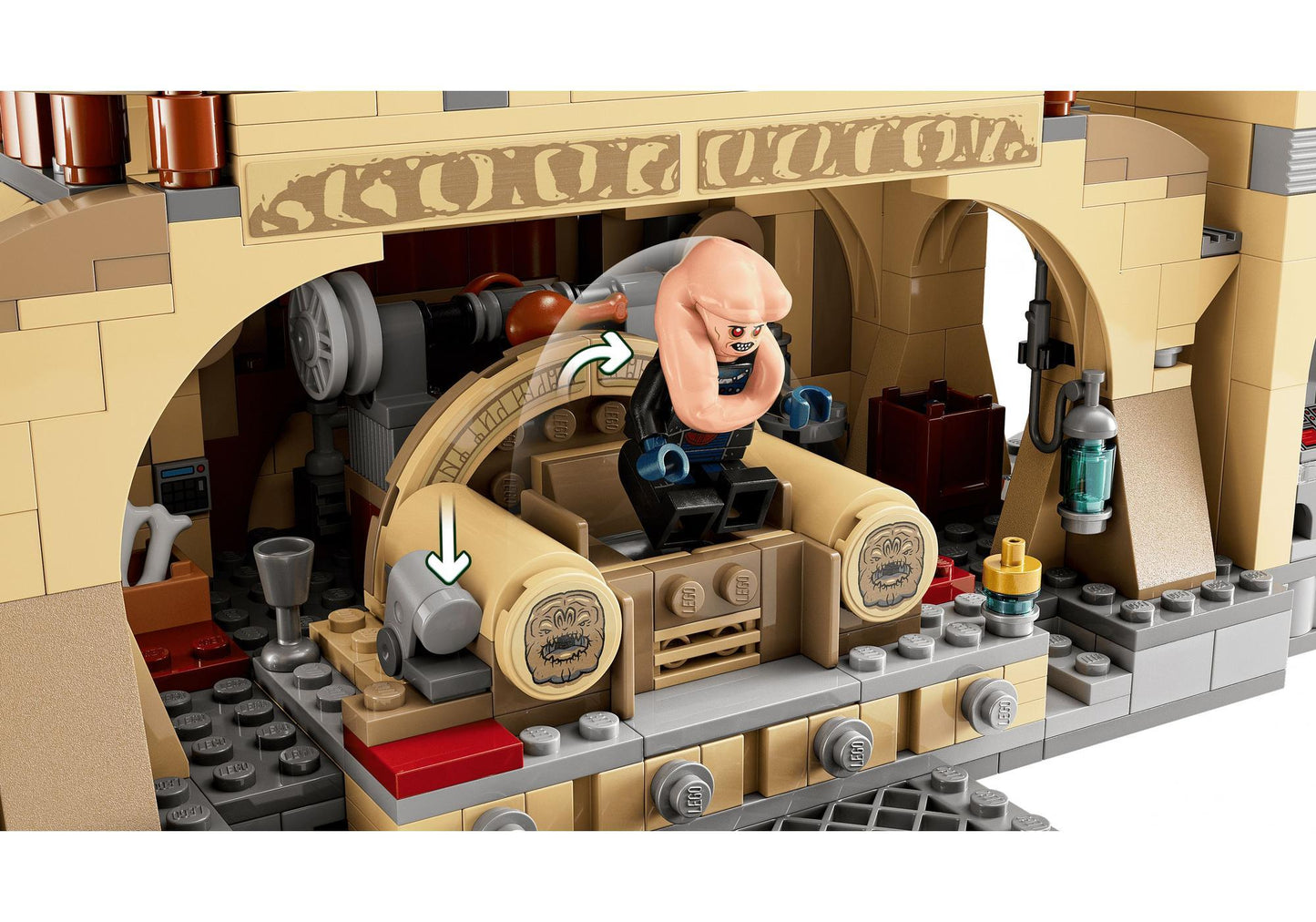 Lego 75326 Star Wars: Boba Fetts Thronsaal - plegobil