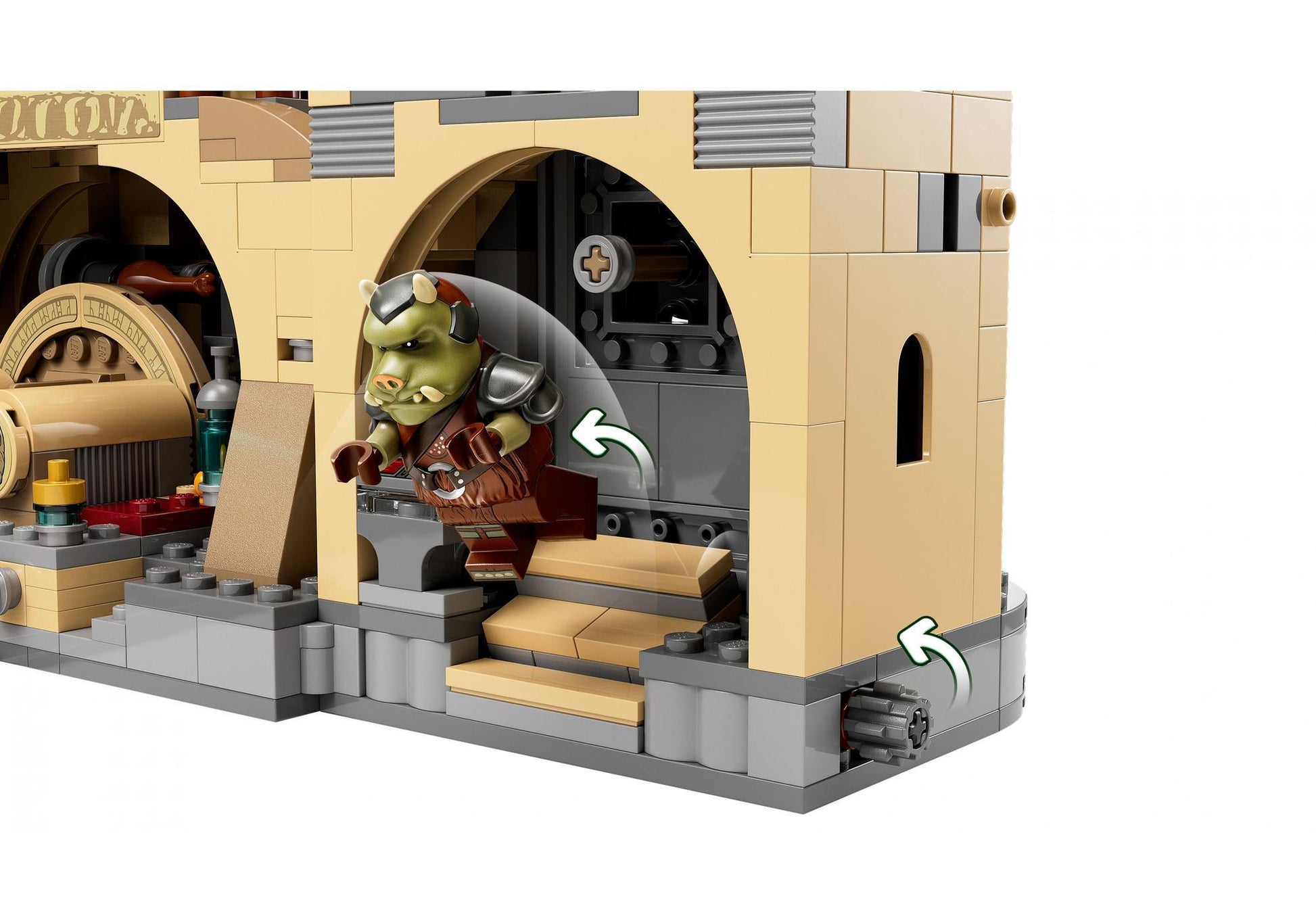 Lego 75326 Star Wars: Boba Fetts Thronsaal - plegobil